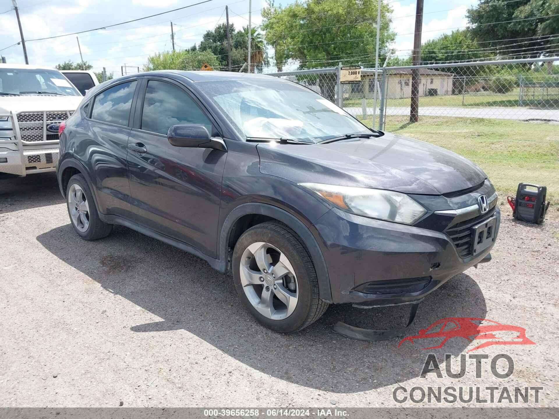 HONDA HR-V 2018 - 3CZRU5H38JM713759