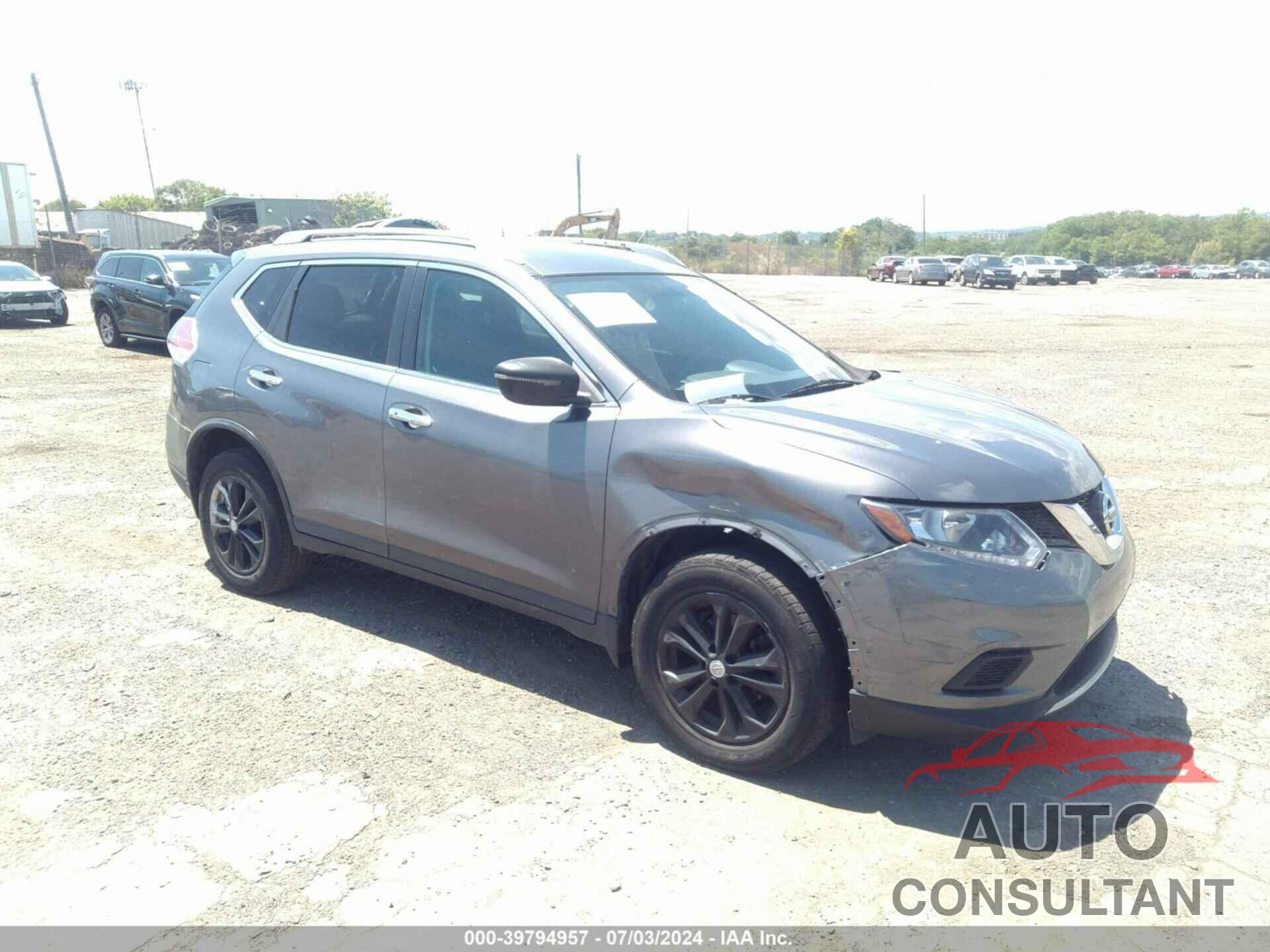 NISSAN ROGUE 2016 - KNMAT2MV1GP682269