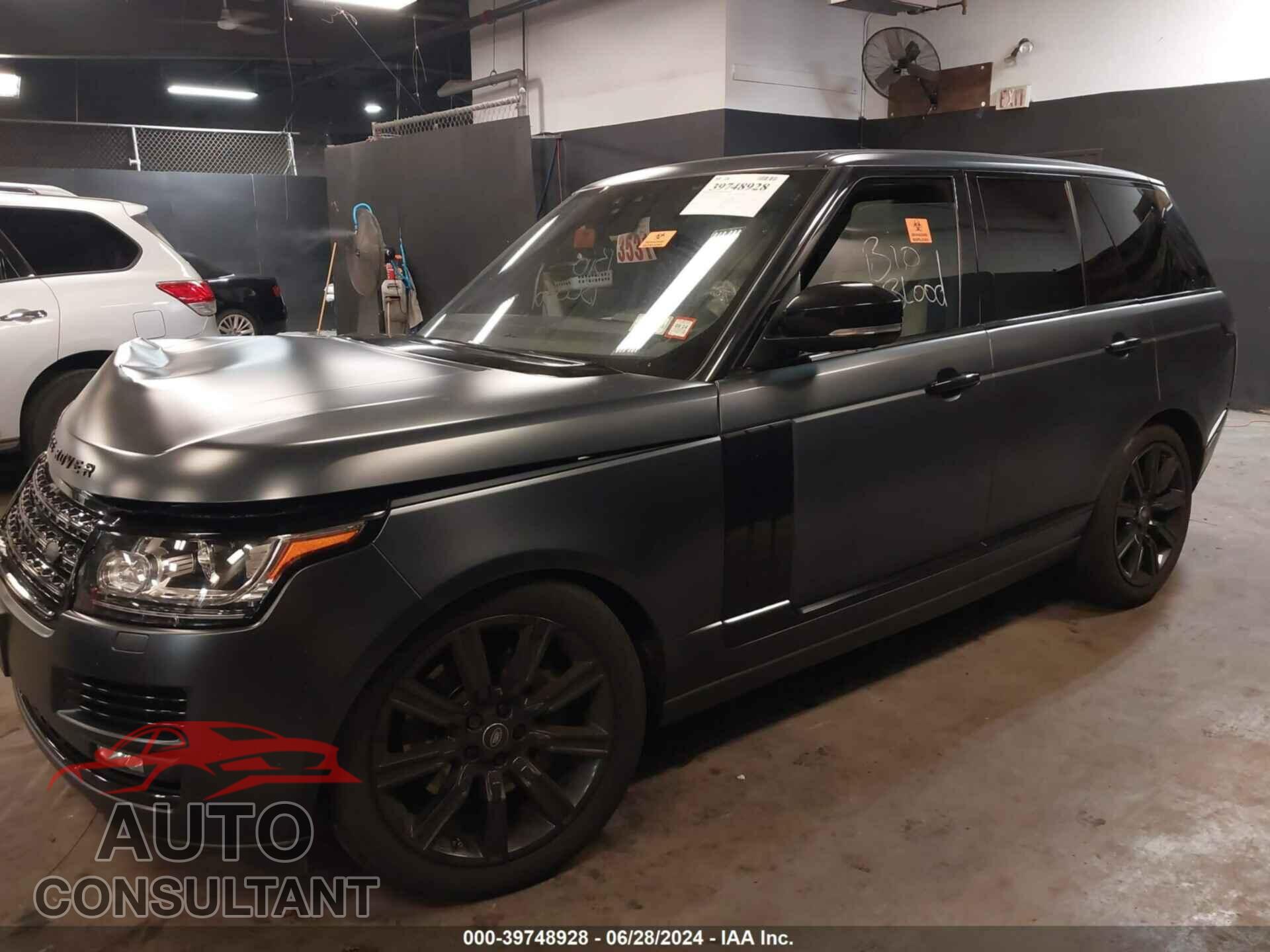 LAND ROVER RANGE ROVER 2017 - SALGS2FV5HA347006