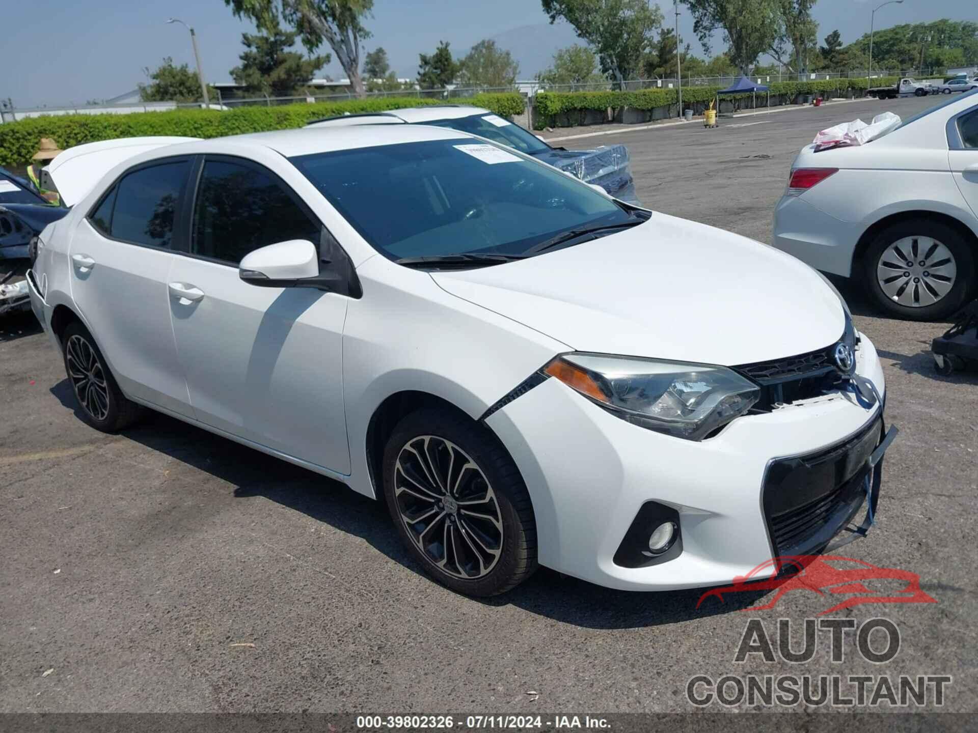 TOYOTA COROLLA 2016 - 5YFBURHEXGP428482