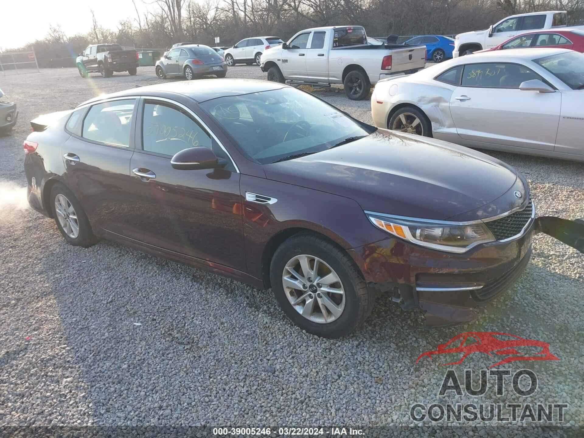 KIA OPTIMA 2018 - 5XXGT4L31JG237079