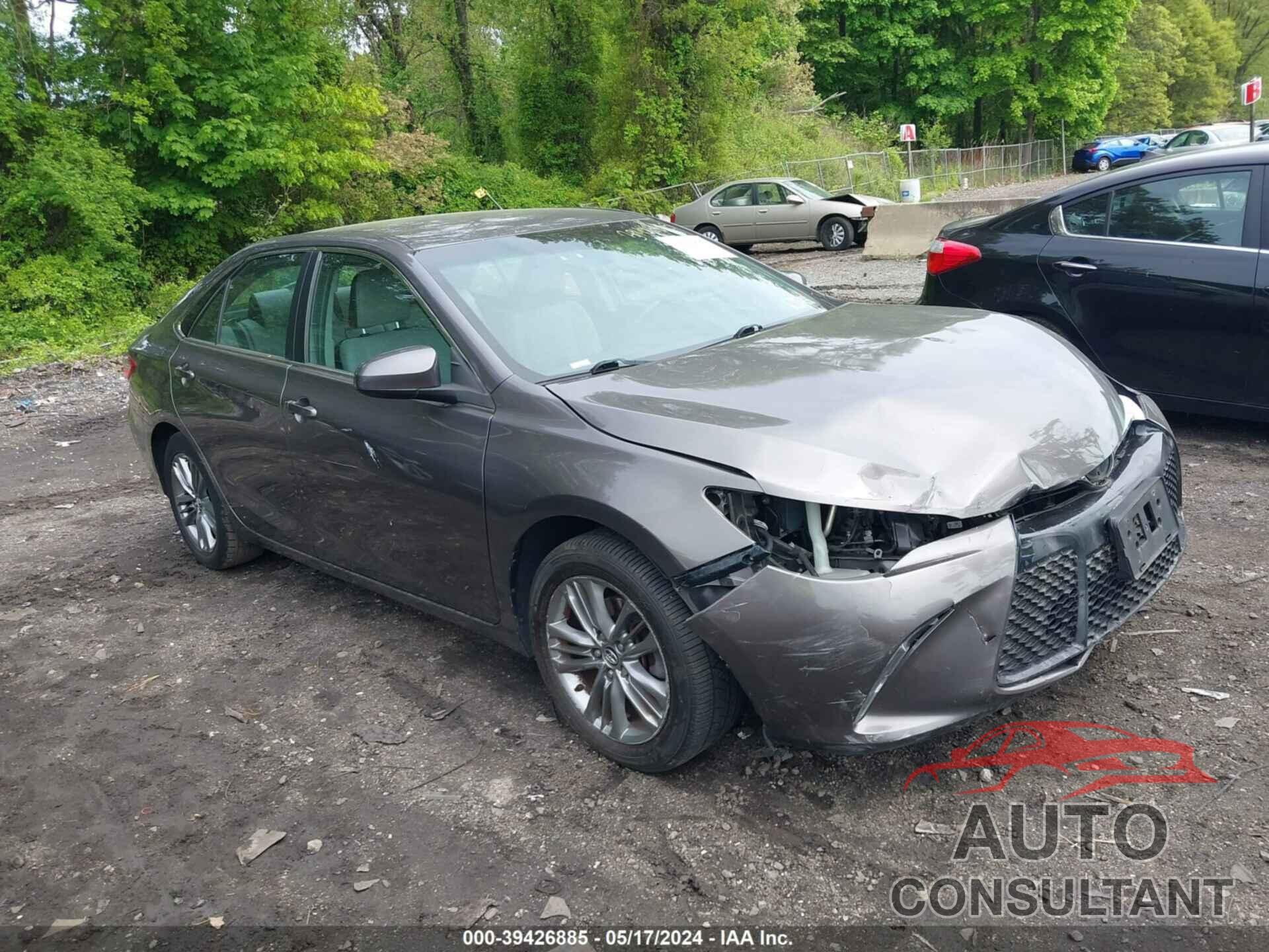 TOYOTA CAMRY 2017 - 4T1BF1FK6HU424675