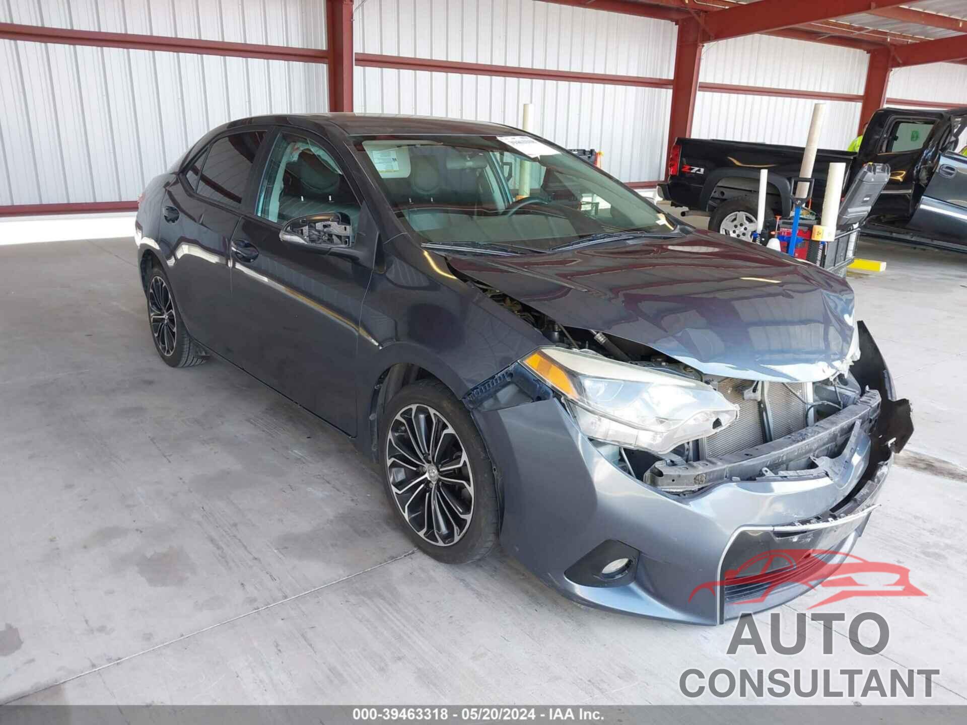 TOYOTA COROLLA 2016 - 2T1BURHE2GC675348