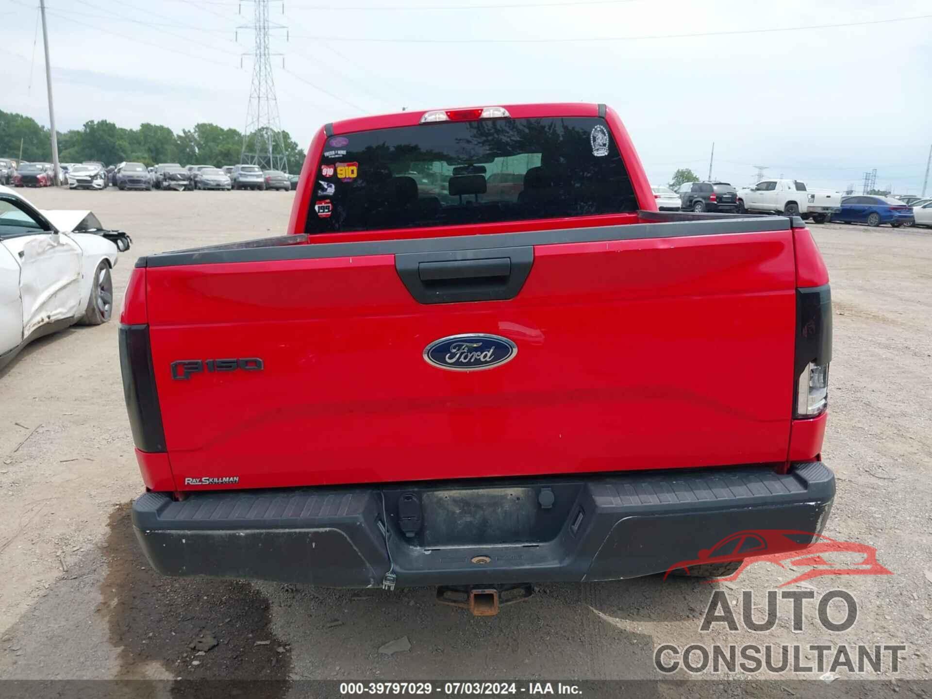 FORD F-150 2017 - 1FTEW1E82HKD26682