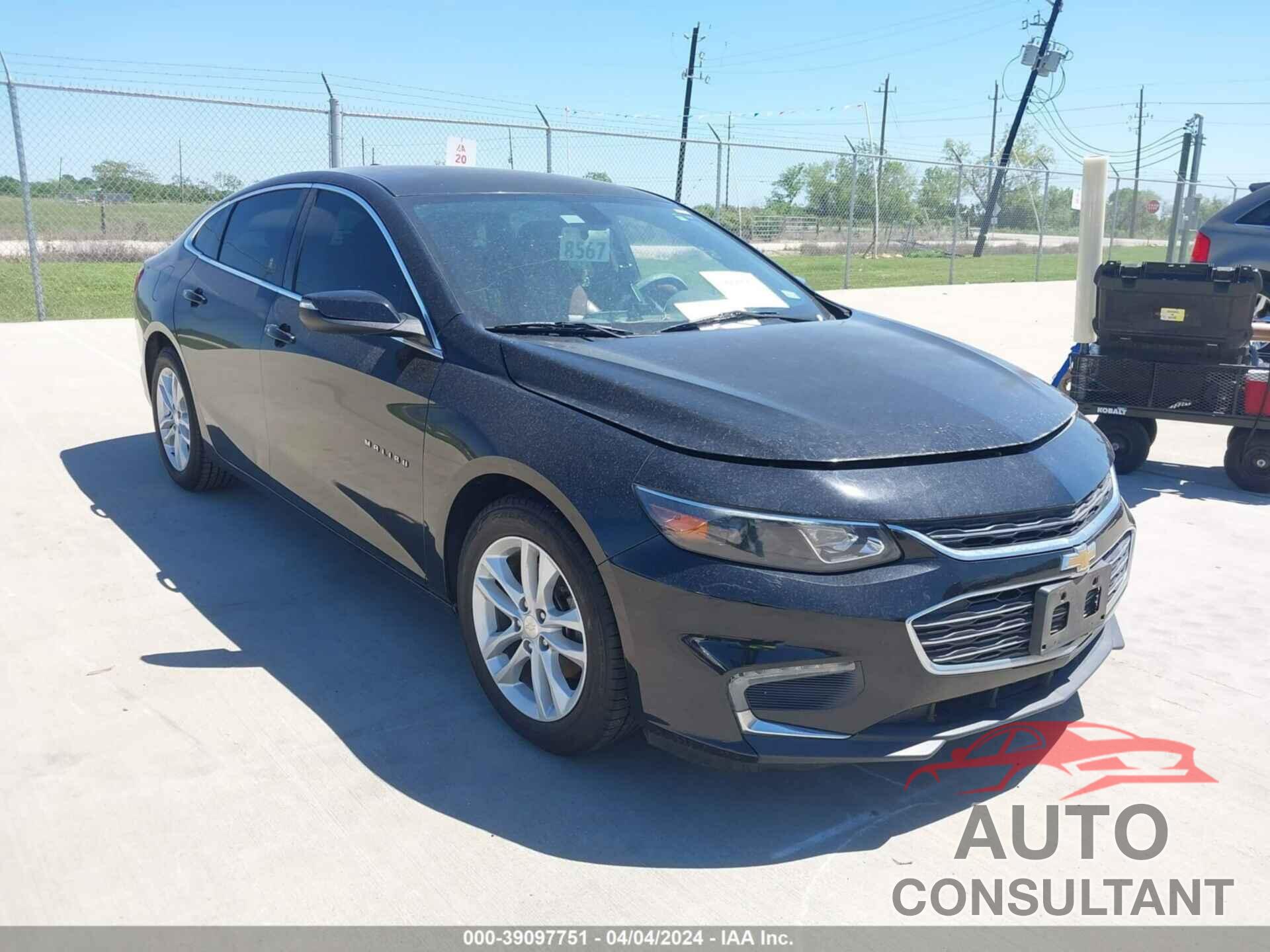 CHEVROLET MALIBU 2016 - 1G1ZE5ST7GF279931