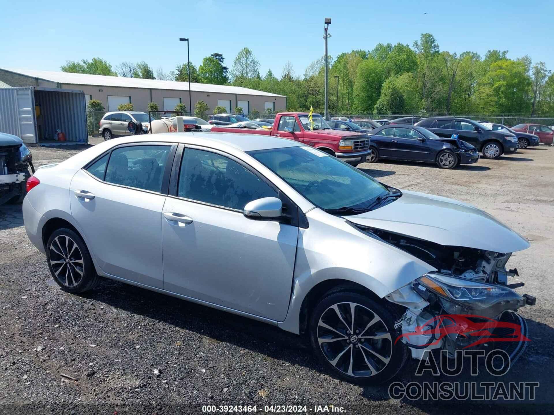 TOYOTA COROLLA 2017 - 2T1BURHE3HC788114