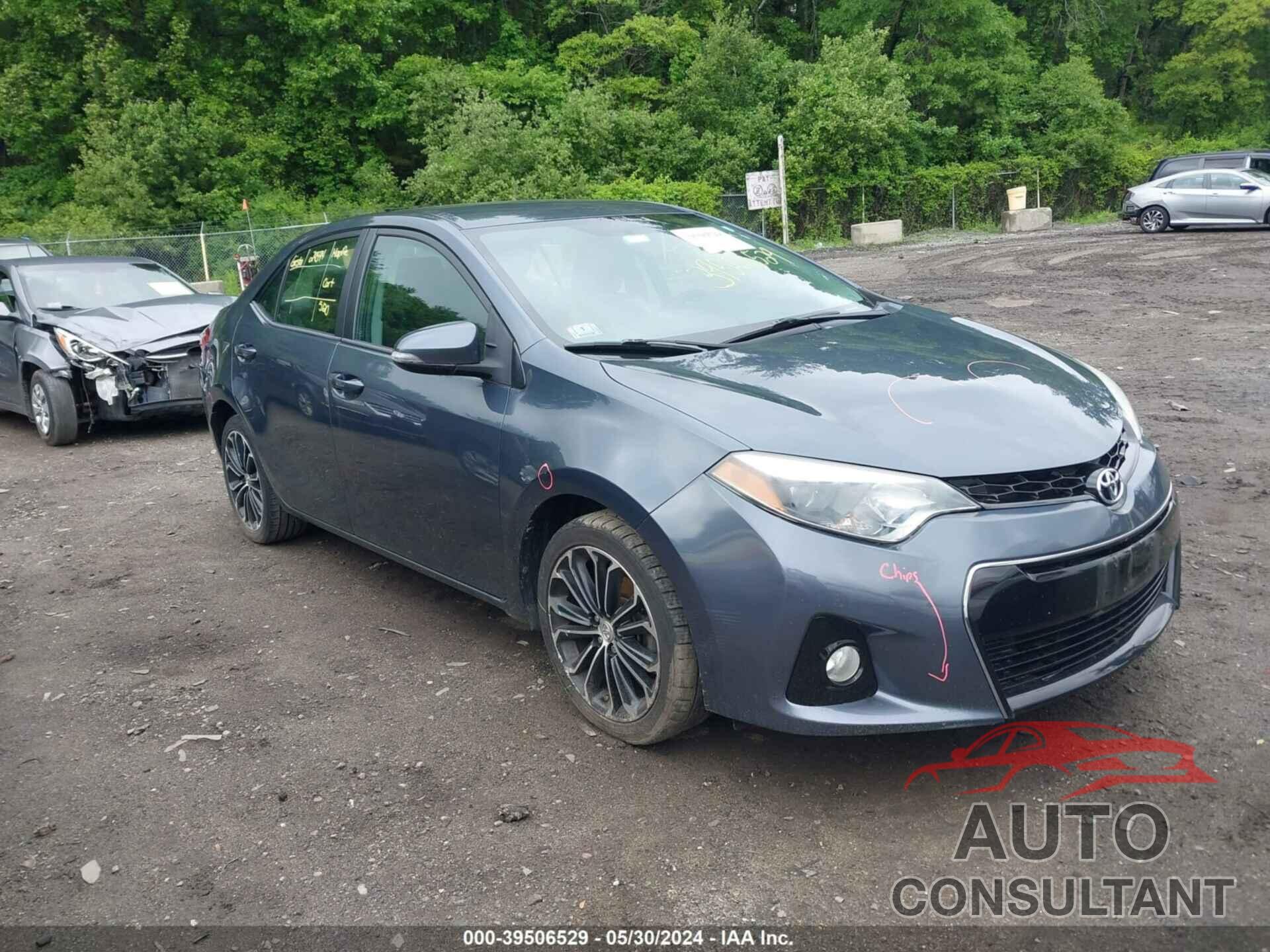 TOYOTA COROLLA 2016 - 2T1BURHE5GC657121