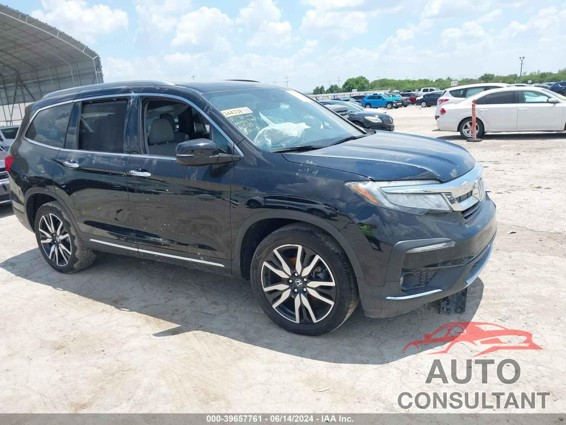 HONDA PILOT 2019 - 5FNYF6H62KB012118