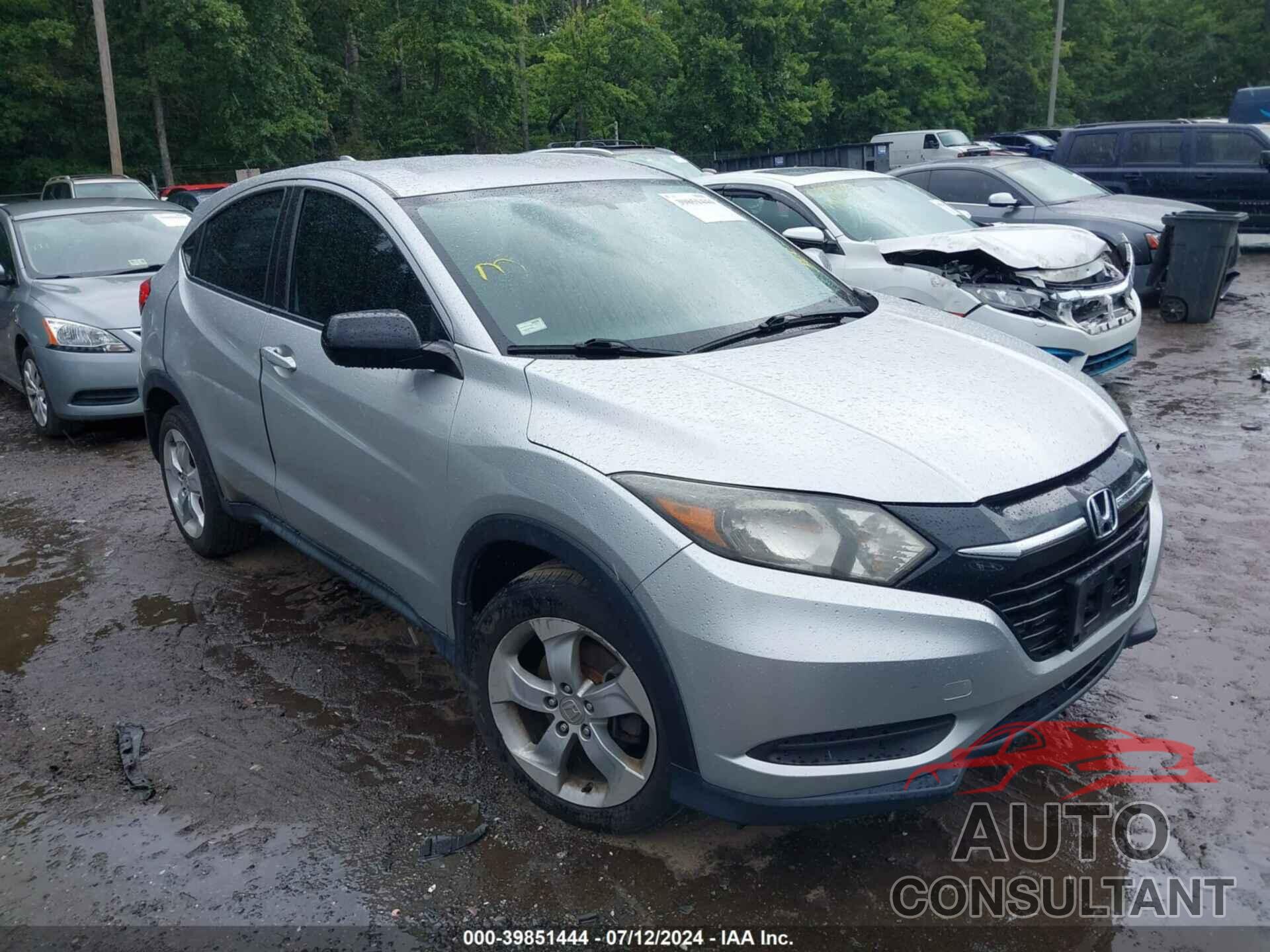 HONDA HR-V 2016 - 3CZRU6H3XGM727032