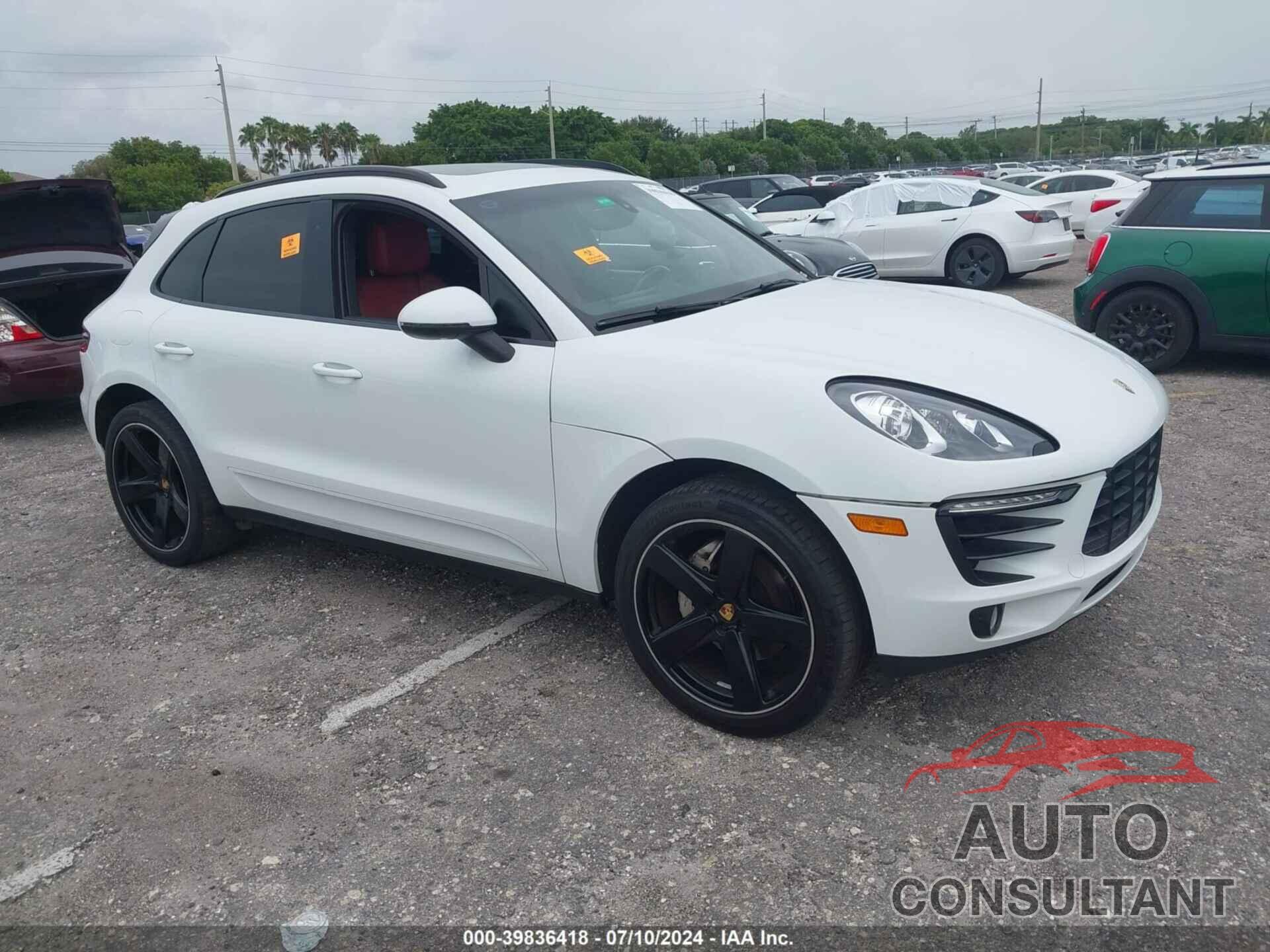 PORSCHE MACAN 2016 - WP1AB2A56GLB53154