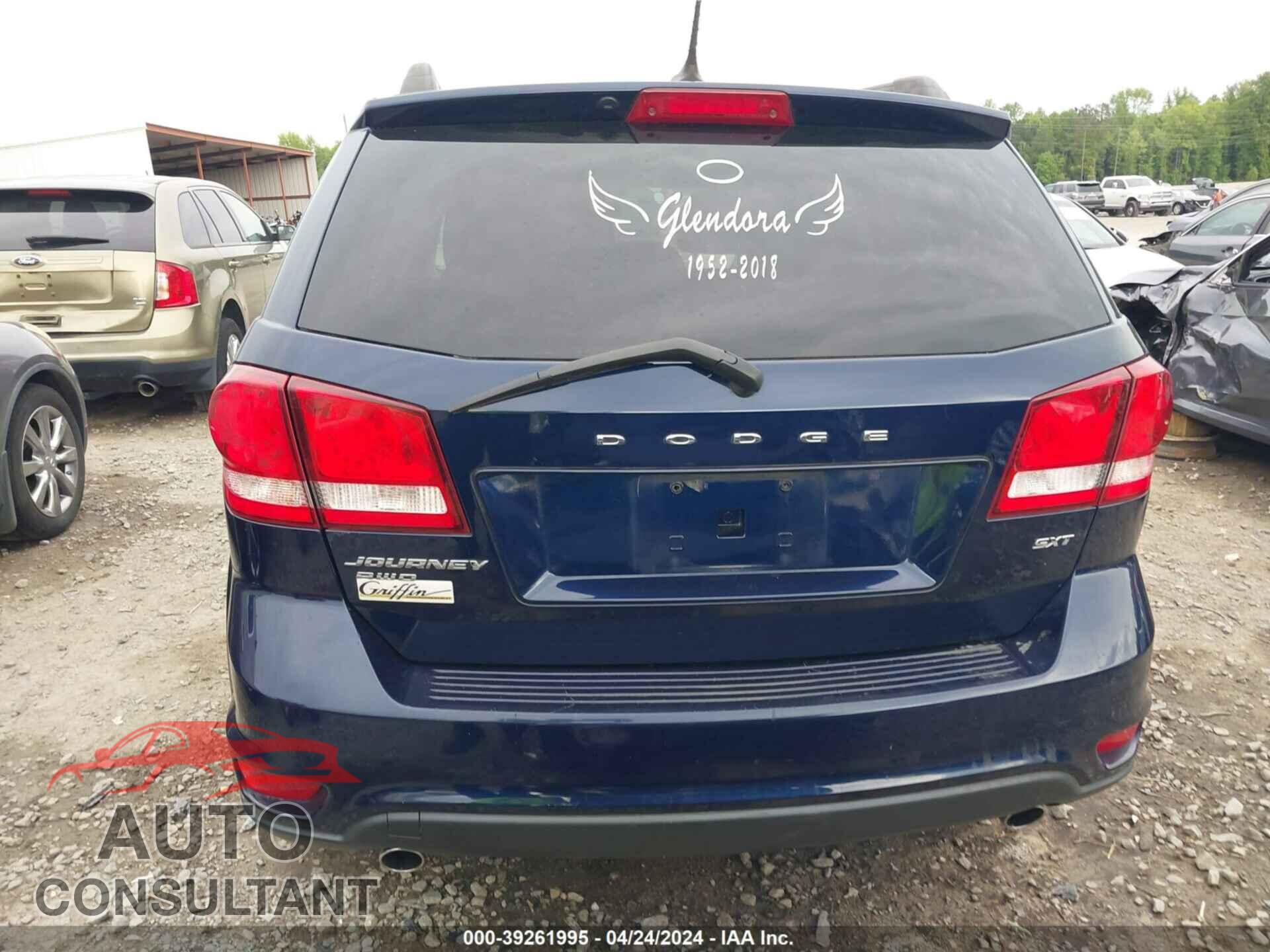 DODGE JOURNEY 2017 - 3C4PDDBG7HT525978