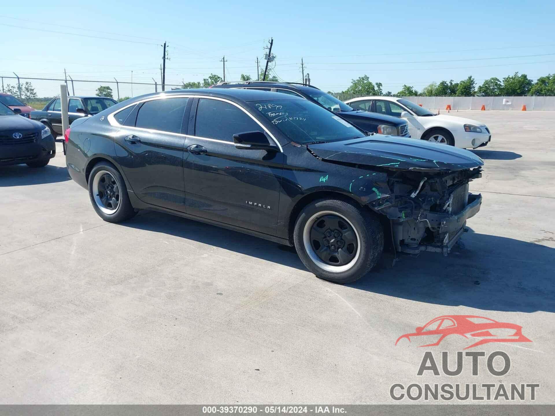 CHEVROLET IMPALA 2018 - 2G1105S39J9102938