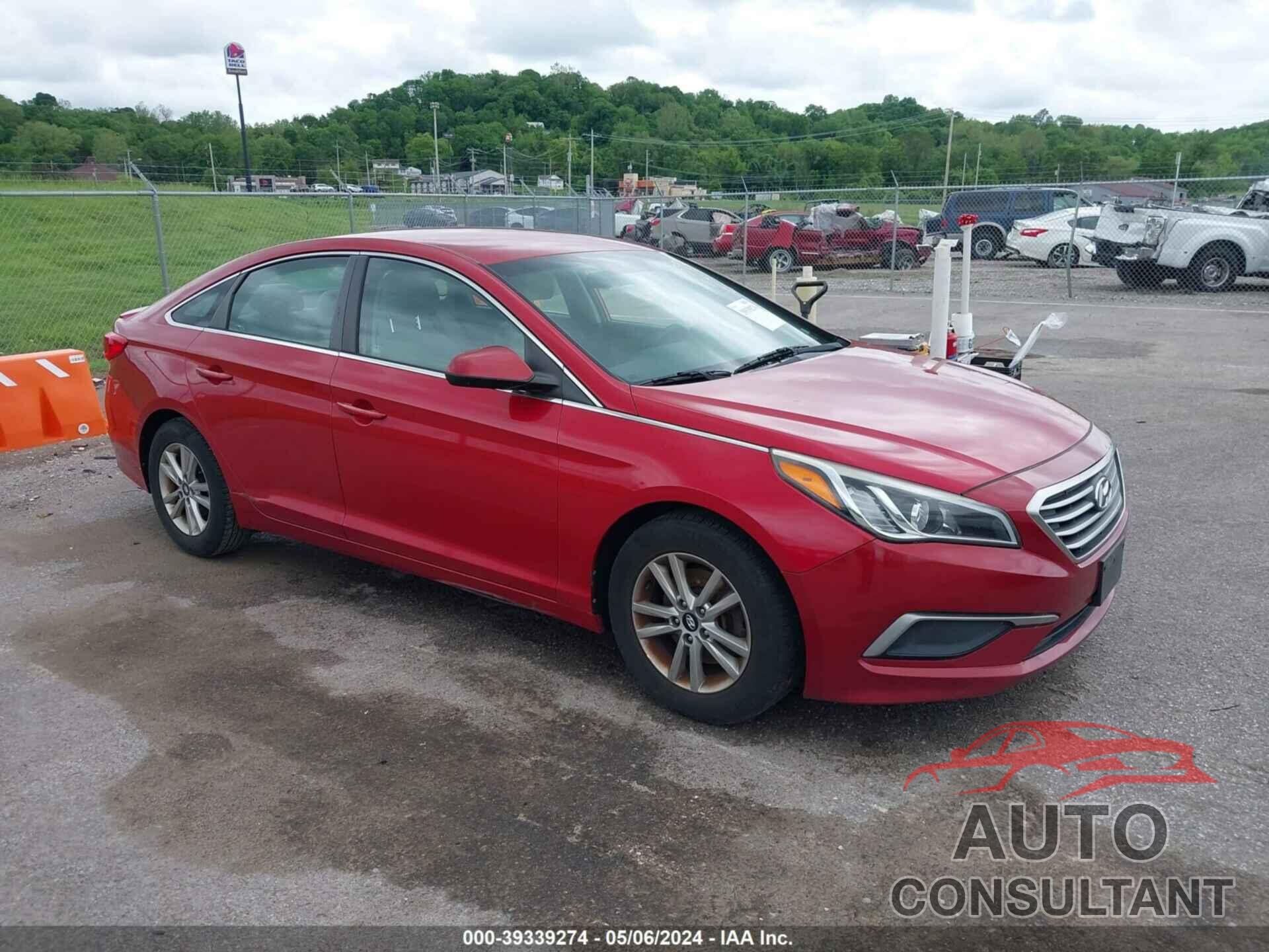 HYUNDAI SONATA 2017 - 5NPE24AF4HH445477