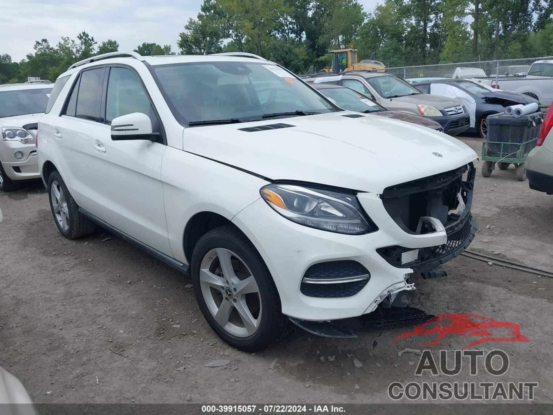MERCEDES-BENZ GLE 350 2018 - 4JGDA5HBXJB202881