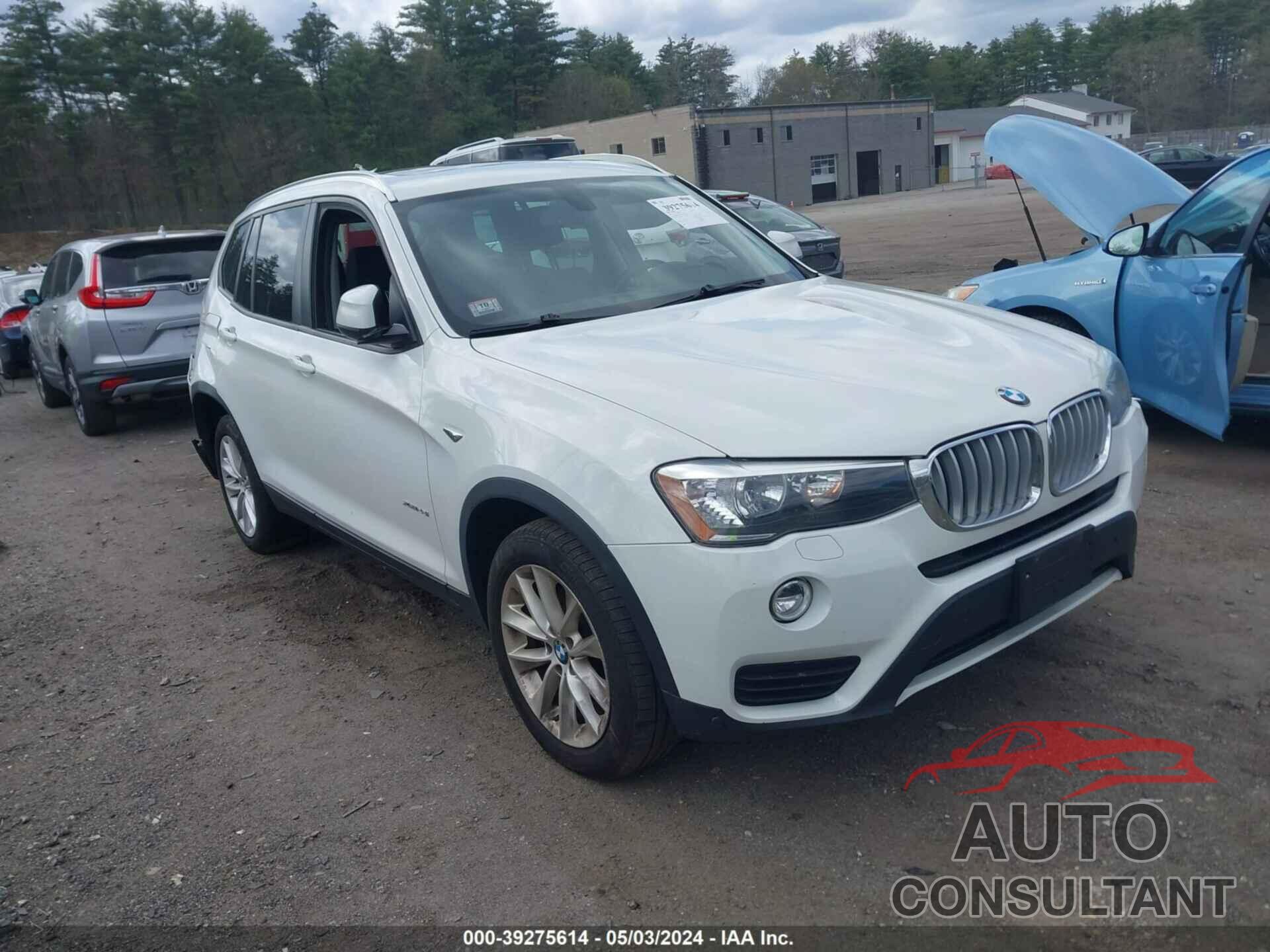 BMW X3 2017 - 5UXWX9C38H0T17597