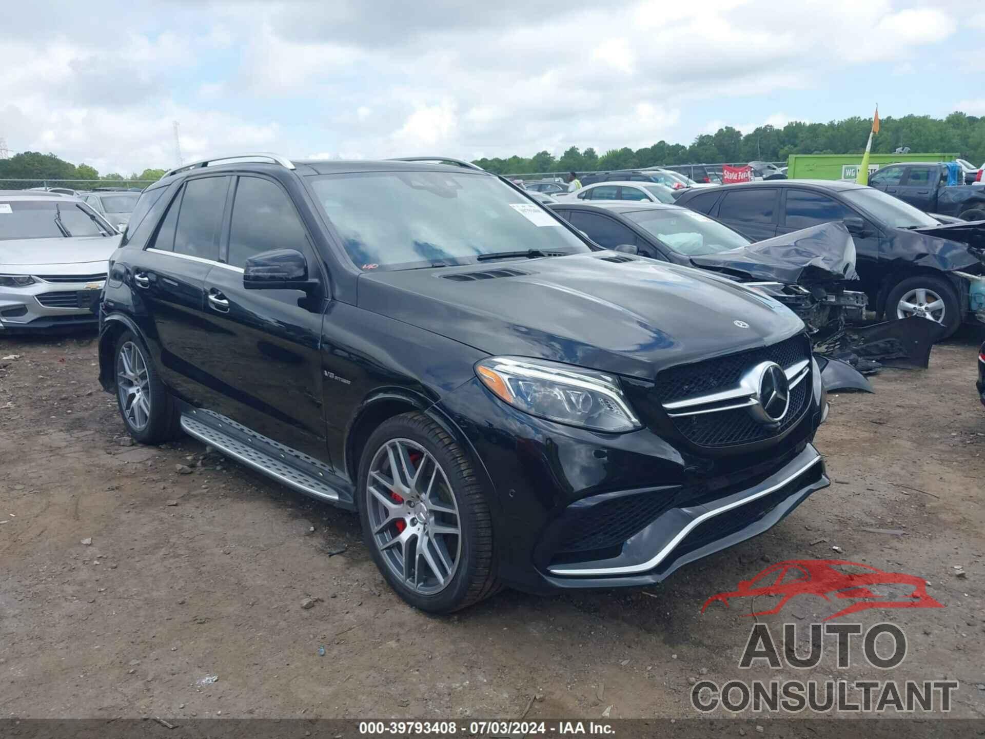 MERCEDES-BENZ AMG GLE 63 2017 - 4JGDA7FB3HA952010