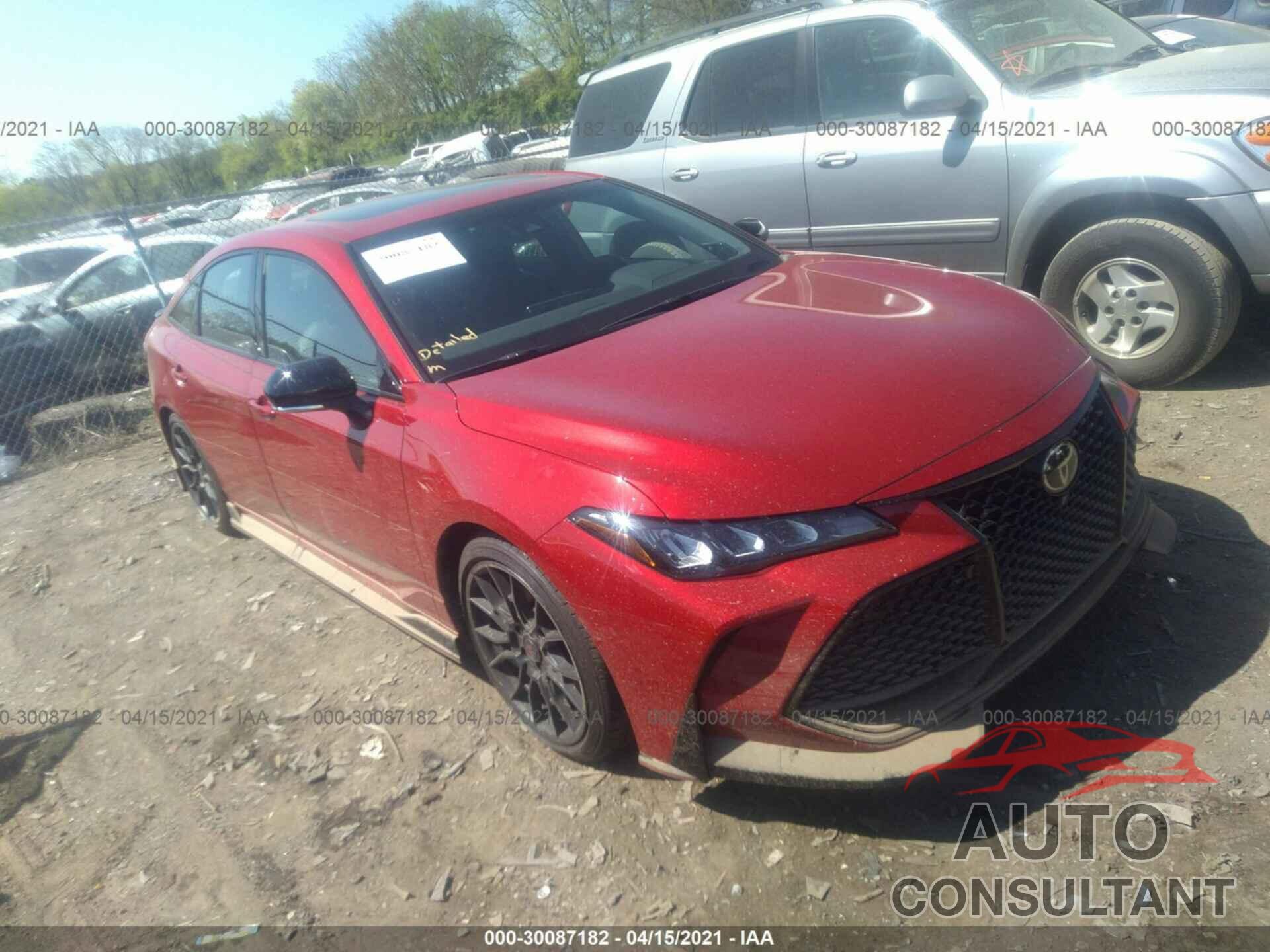 TOYOTA AVALON 2020 - 4T1FZ1FB1LU054723