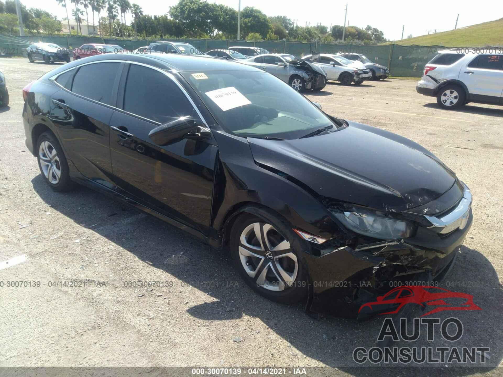 HONDA CIVIC SEDAN 2016 - 19XFC2F53GE036640