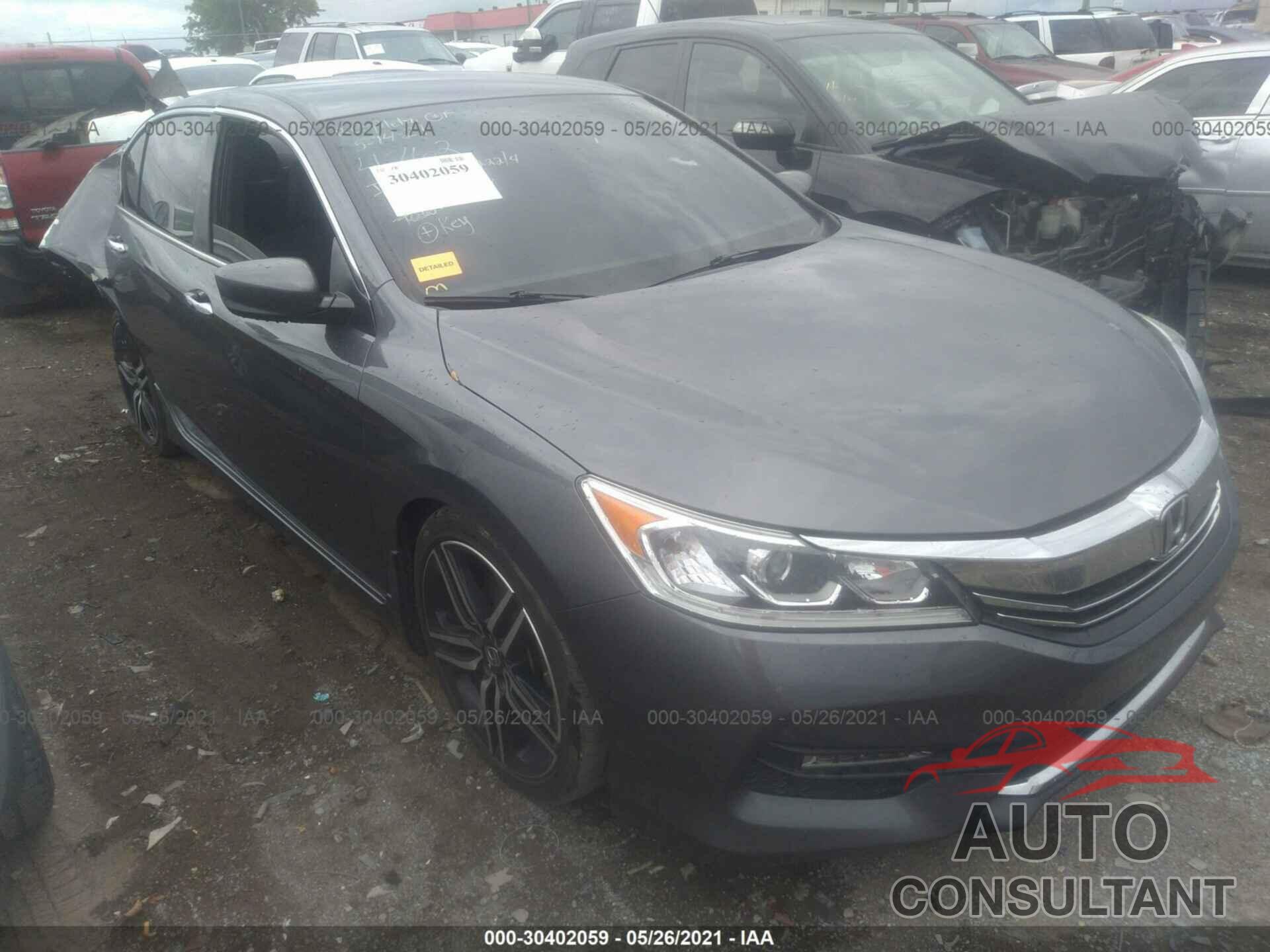 HONDA ACCORD SEDAN 2016 - 1HGCR2F51GA214762