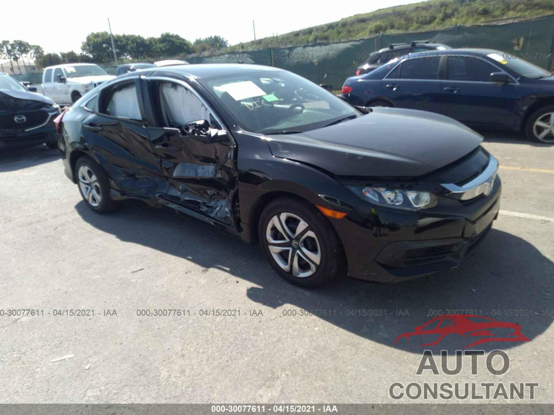 HONDA CIVIC SEDAN 2018 - 2HGFC2F51JH560866