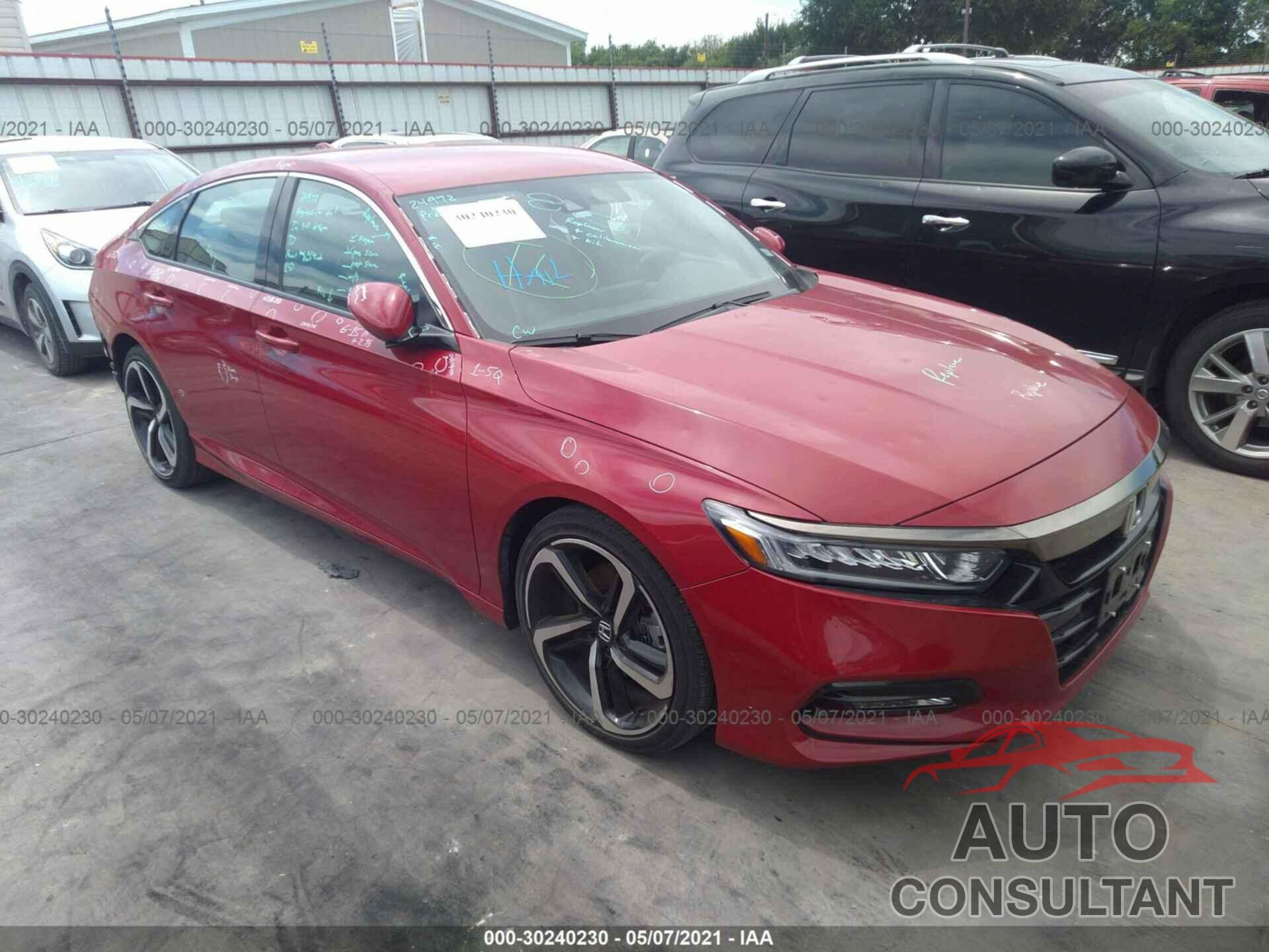 HONDA ACCORD SEDAN 2018 - 1HGCV1F35JA083508