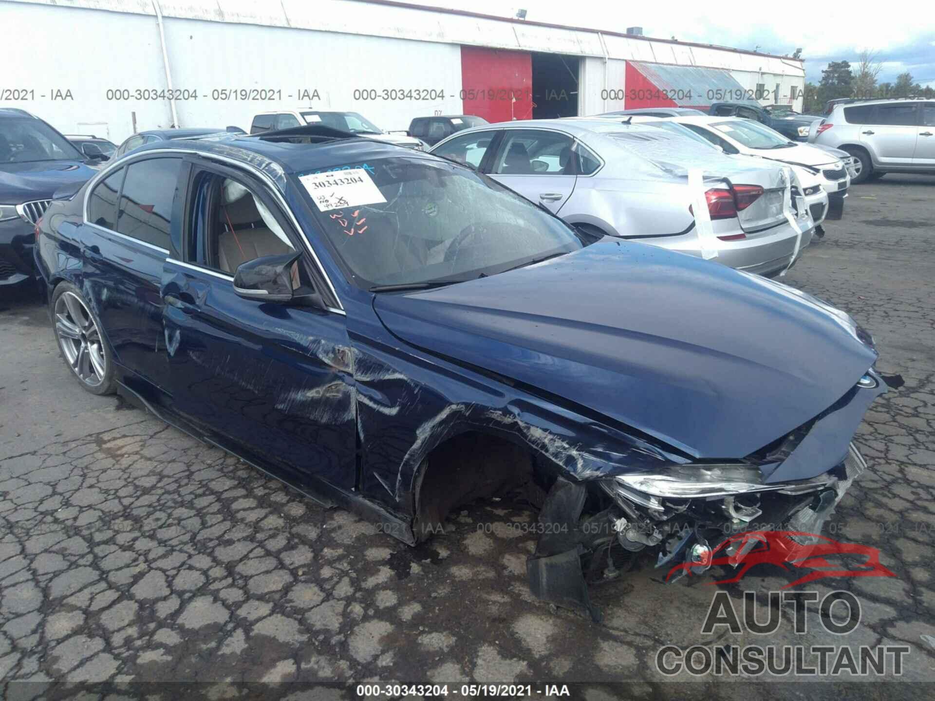 BMW 3 SERIES 2016 - WBA8B7G53GNT14050