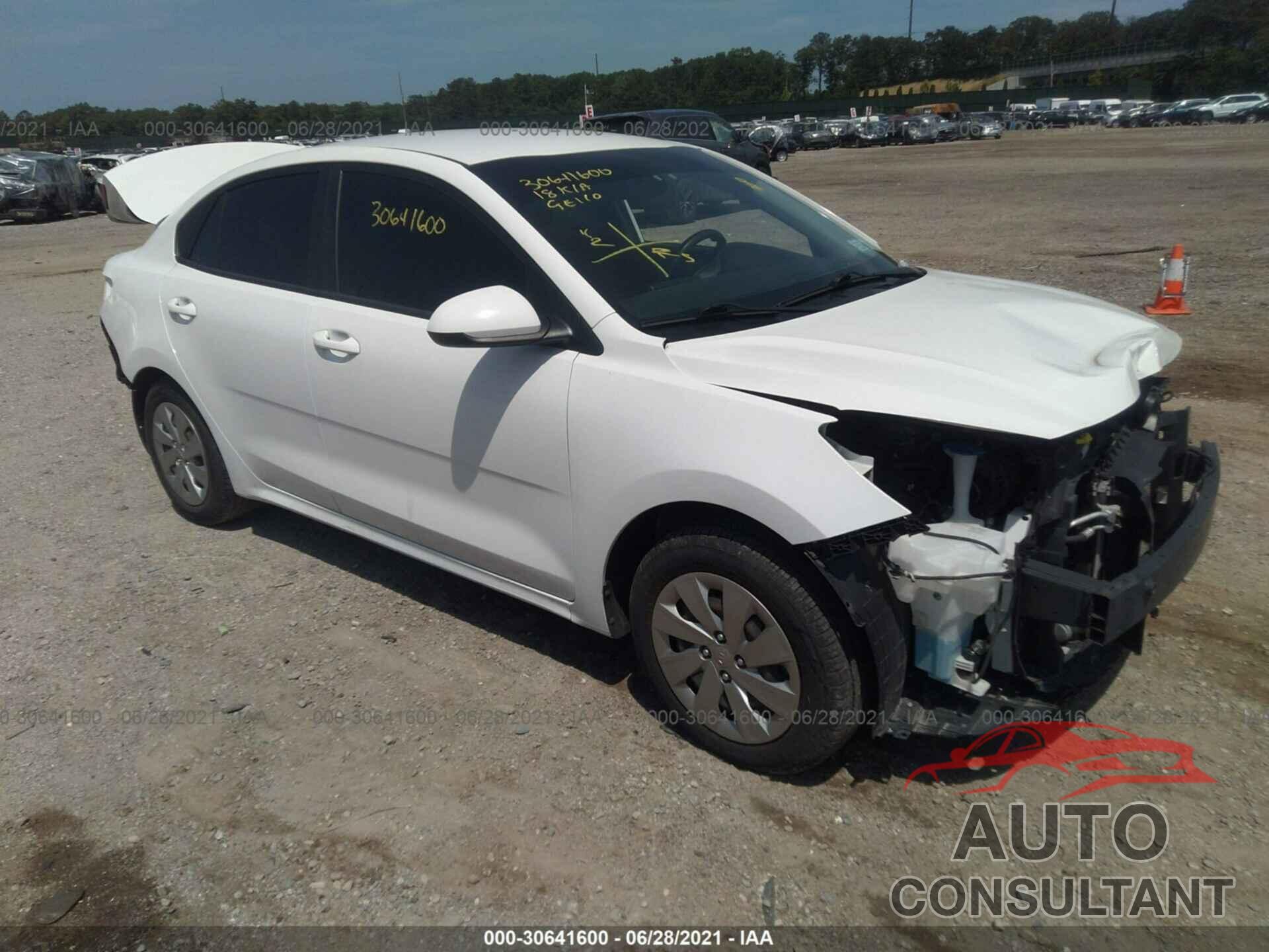 KIA RIO 2018 - 3KPA24AB4JE062855