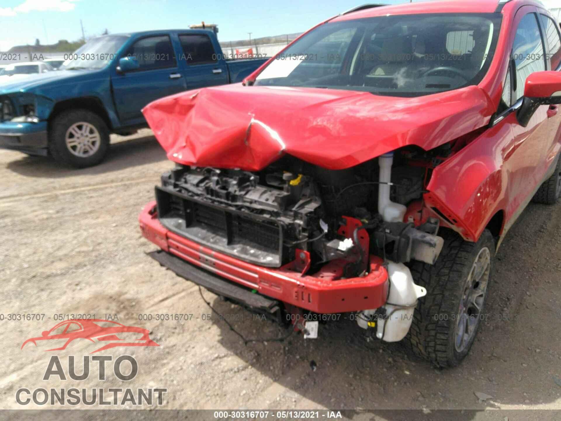 FORD ECOSPORT 2019 - MAJ6S3KL8KC309526