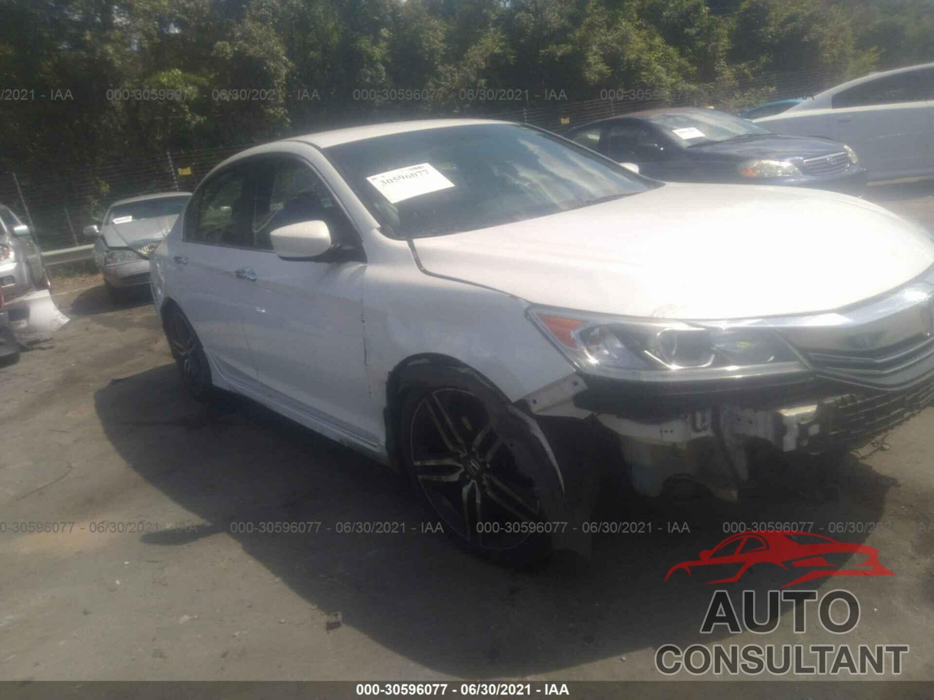 HONDA ACCORD SEDAN 2016 - 1HGCR2F5XGA033661