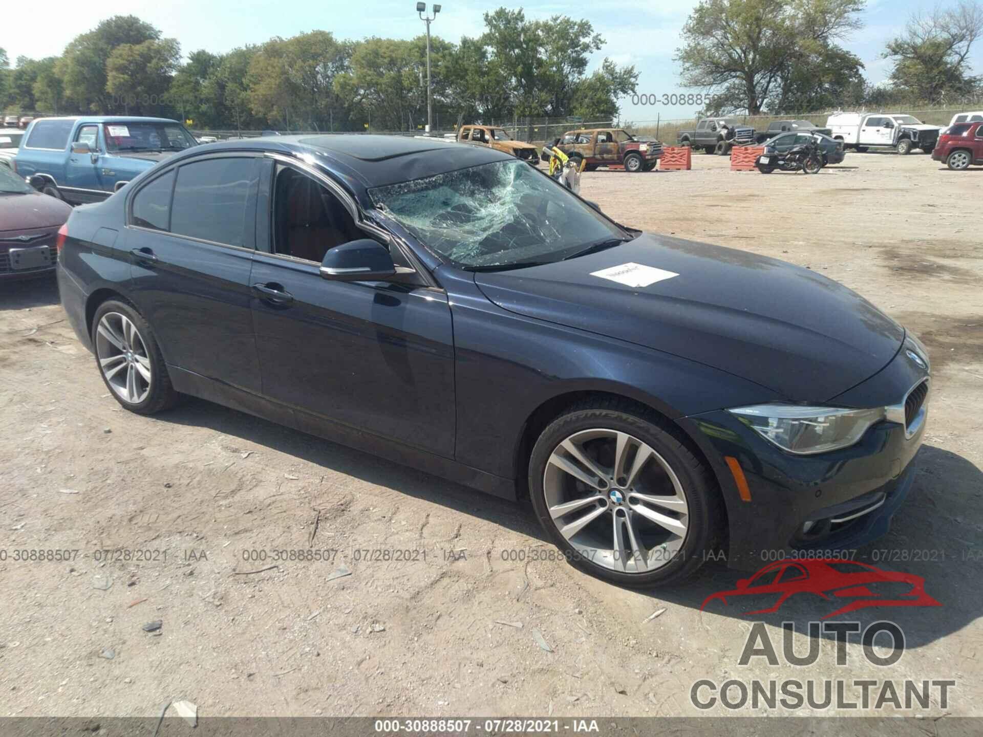 BMW 3 SERIES 2016 - WBA8E3G51GNT80757