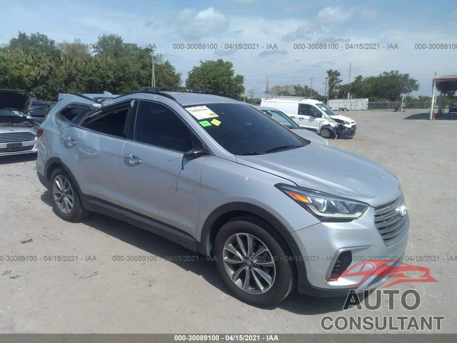 HYUNDAI SANTA FE 2017 - KM8SM4HF4HU183013
