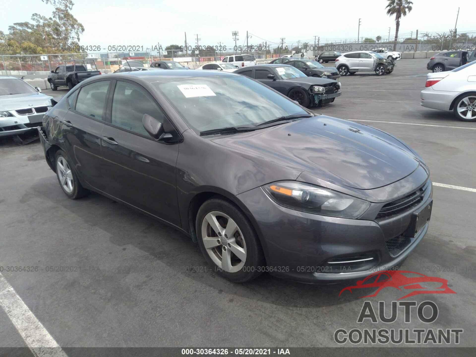 DODGE DART 2016 - 1C3CDFBAXGD694407