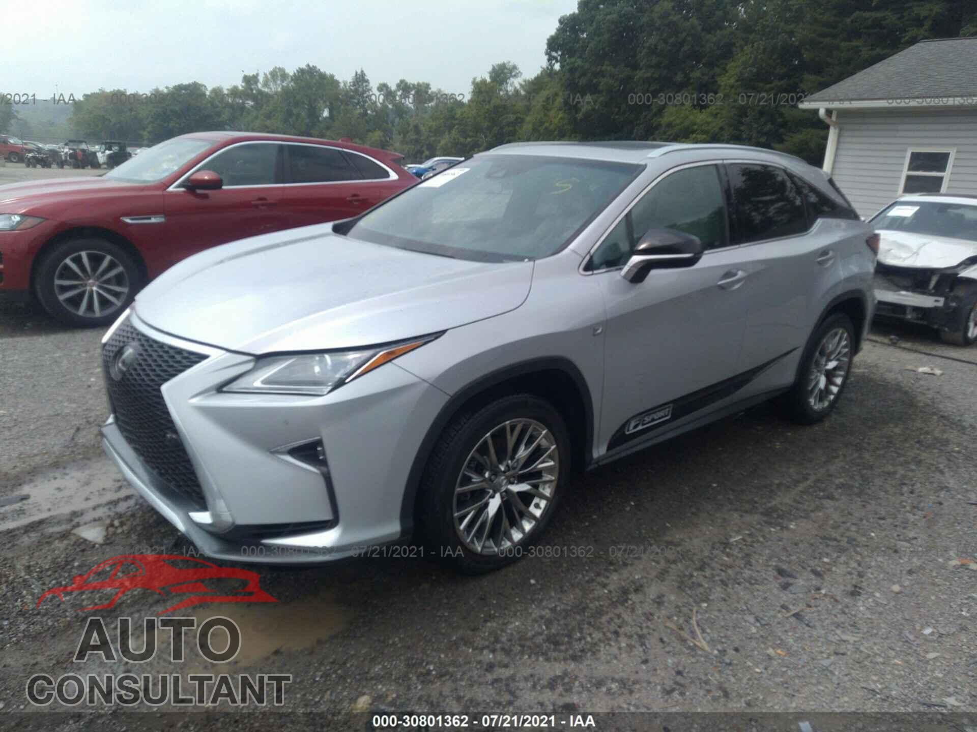 LEXUS RX 2018 - 2T2BZMCA3JC147975