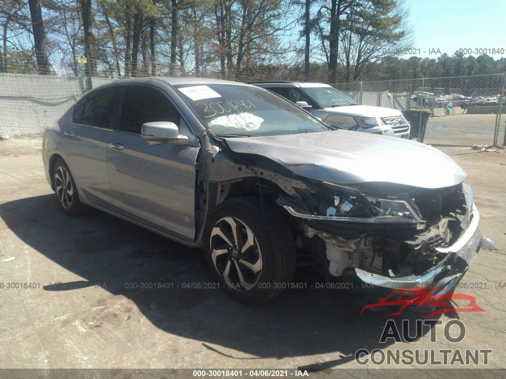 HONDA ACCORD SEDAN 2016 - 1HGCR3F89GA029777