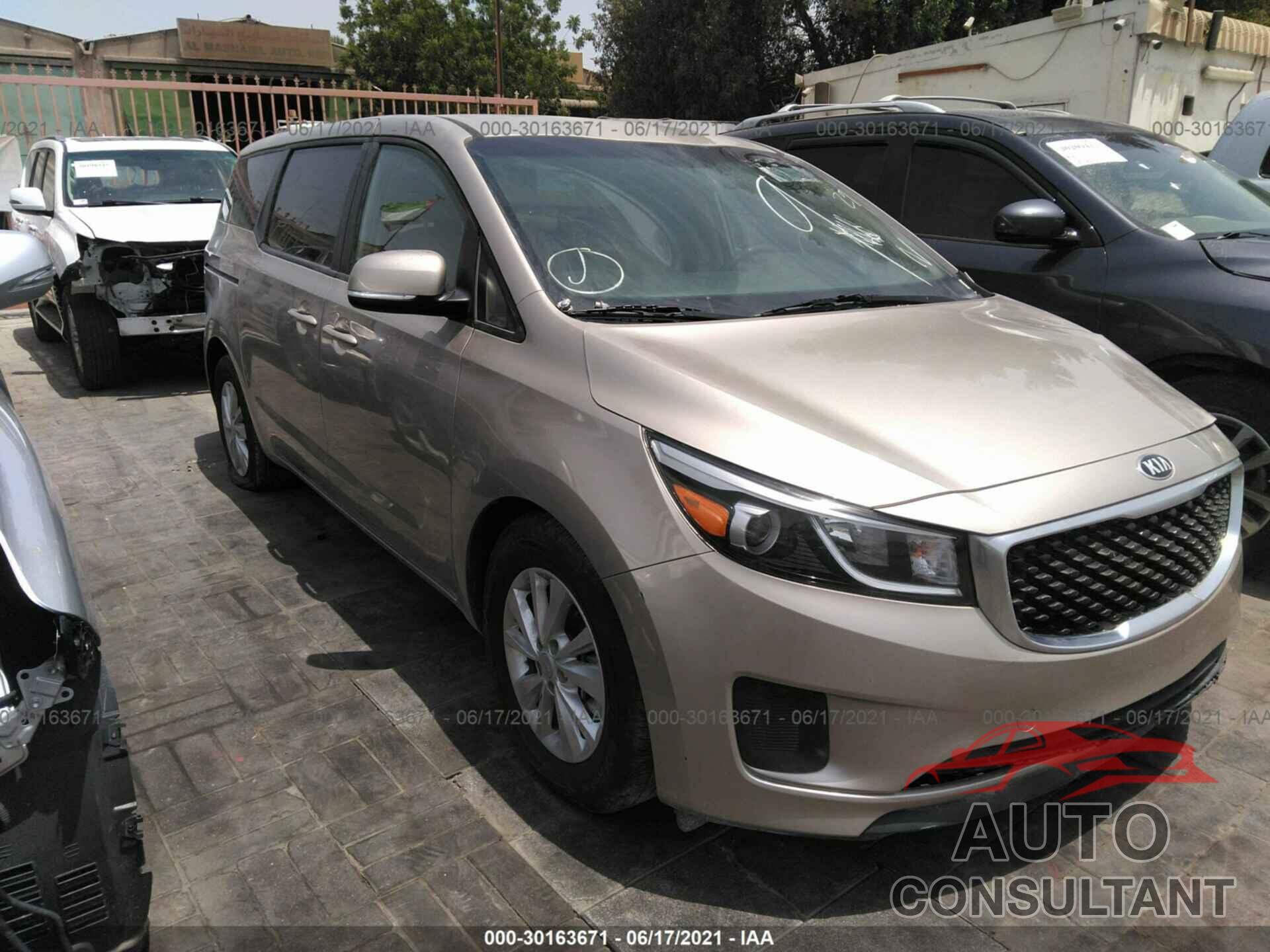 KIA SEDONA 2017 - KNDMB5C0006231937