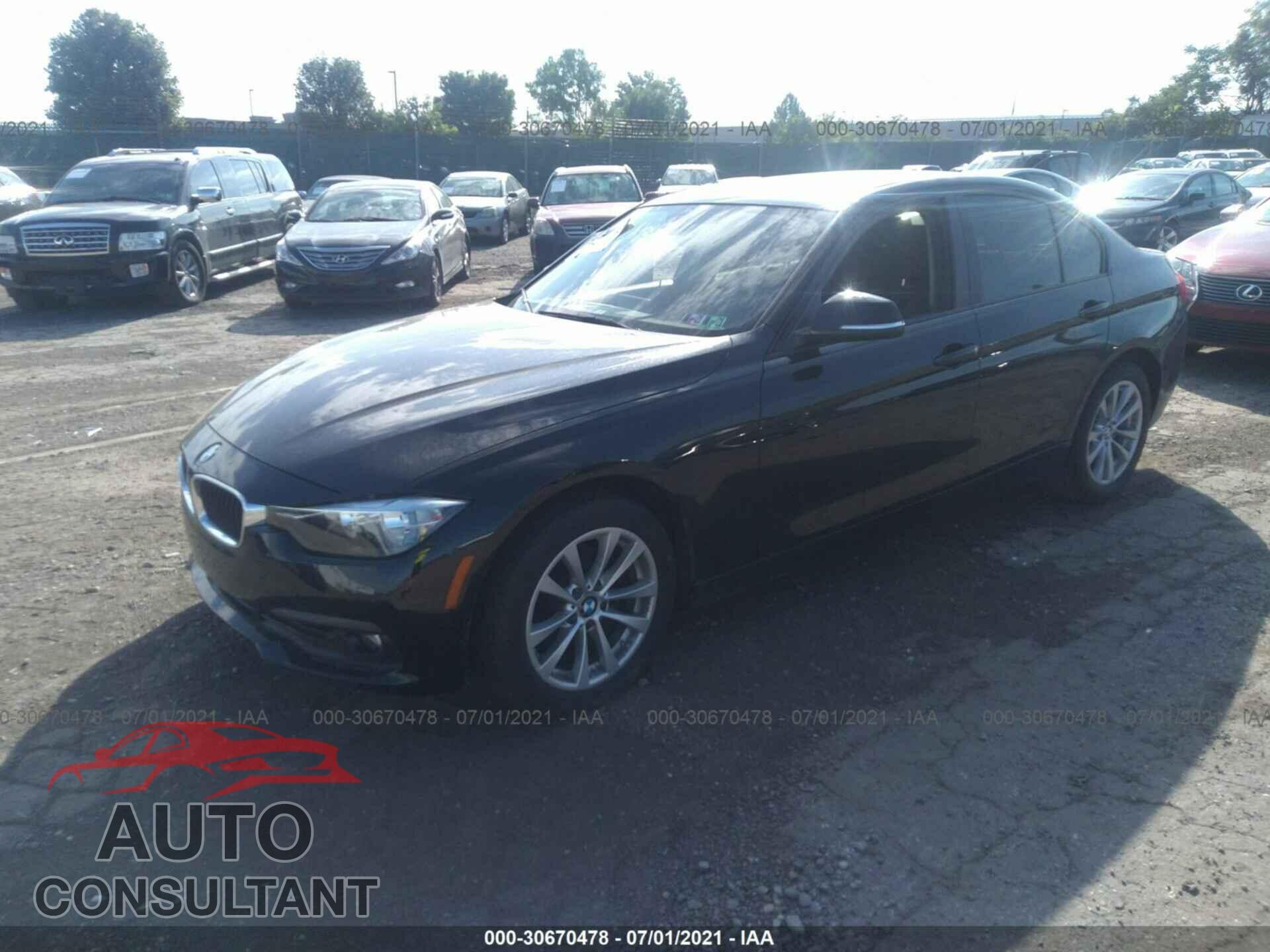 BMW 3 SERIES 2016 - WBA8E5G58GNU20294
