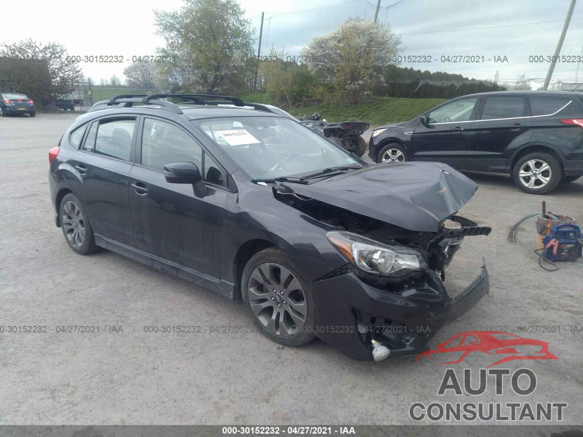 SUBARU IMPREZA WAGON 2016 - JF1GPAP67G8248774