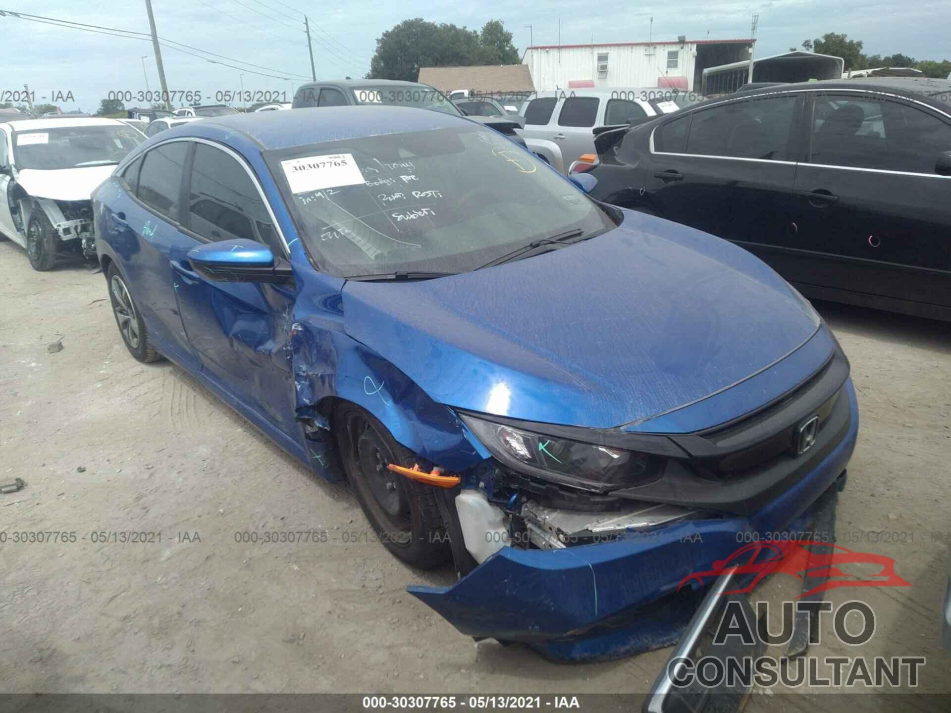 HONDA CIVIC SEDAN 2019 - 19XFC2F62KE034654