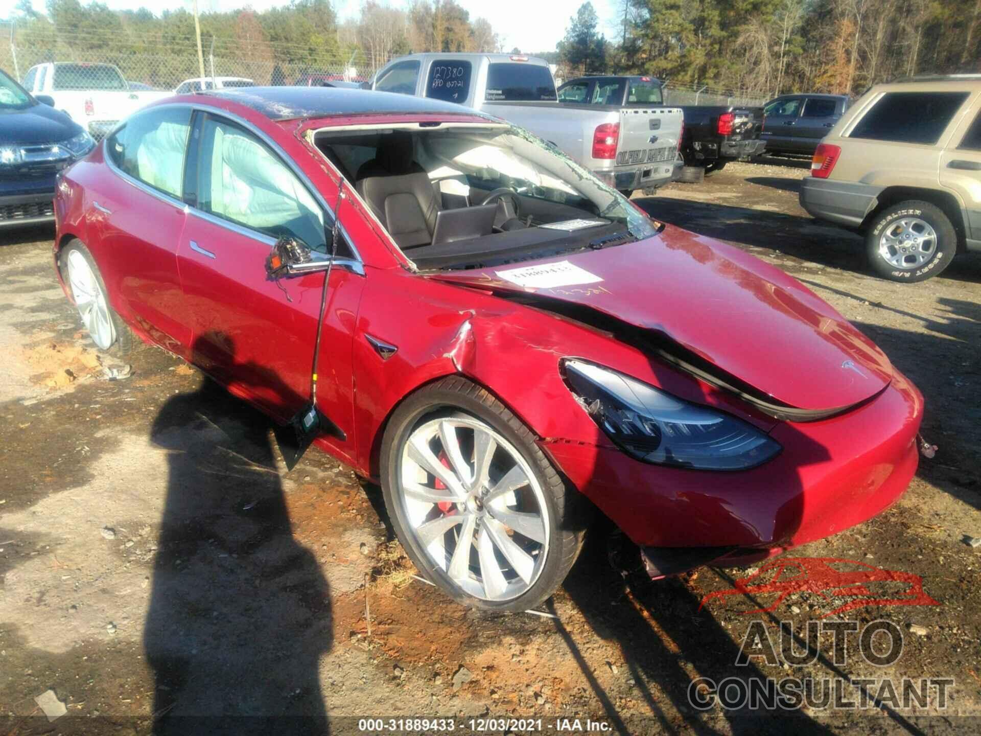 TESLA MODEL 3 2019 - 5YJ3E1EBXKF231314
