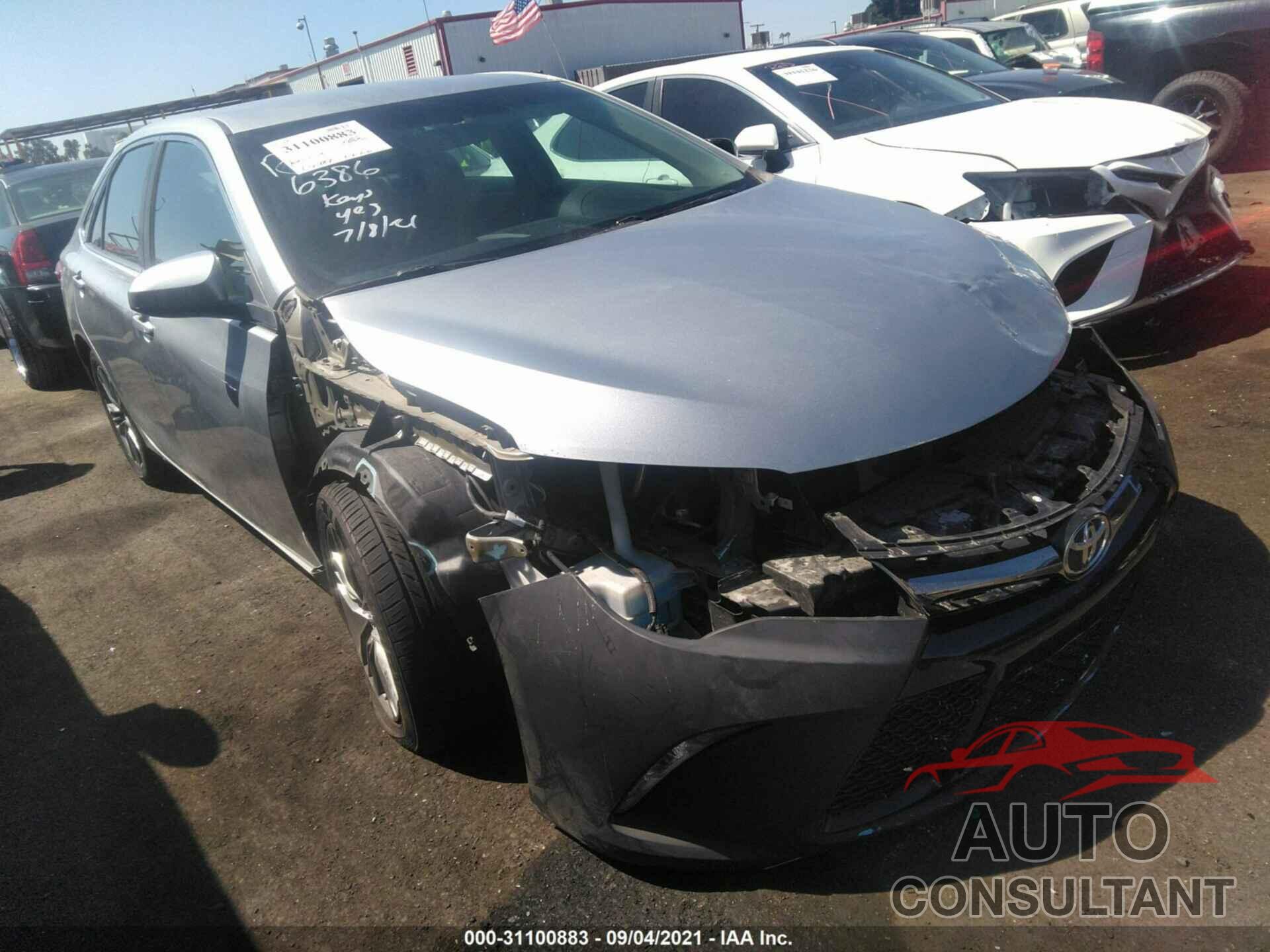 TOYOTA CAMRY 2016 - 4T1BF1FK9GU226722