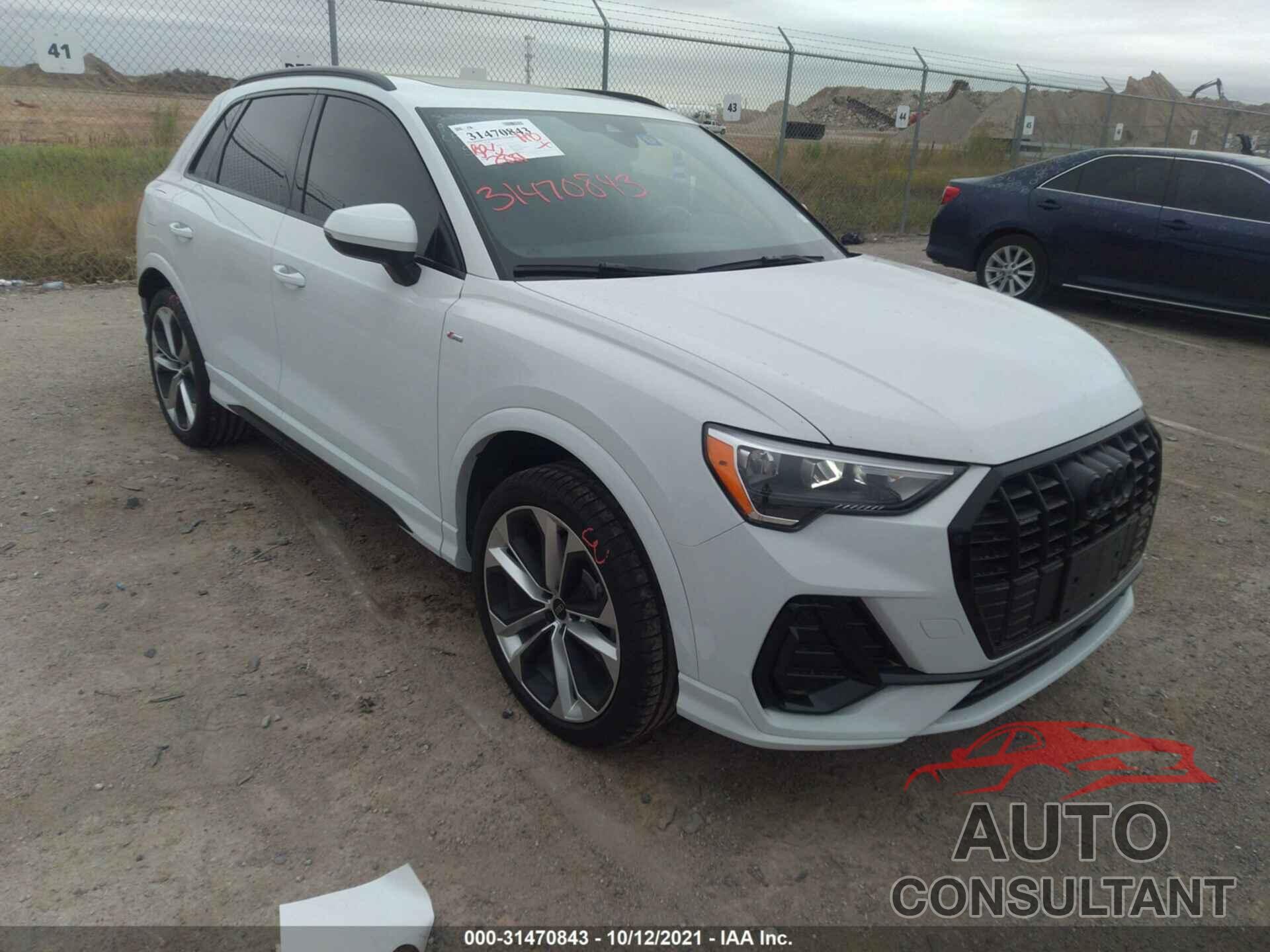 AUDI Q3 2021 - WA1DECF38M1058180