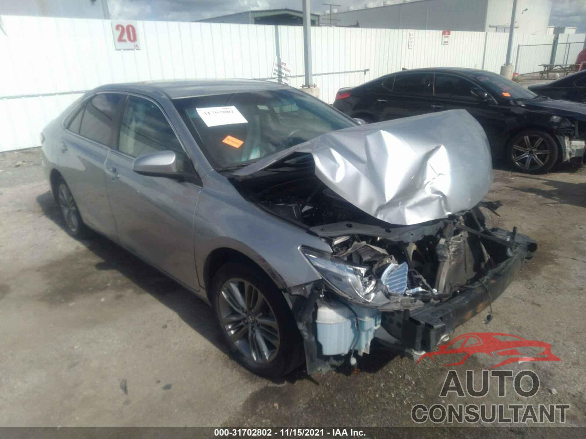 TOYOTA CAMRY 2017 - 4T1BF1FK2HU304940