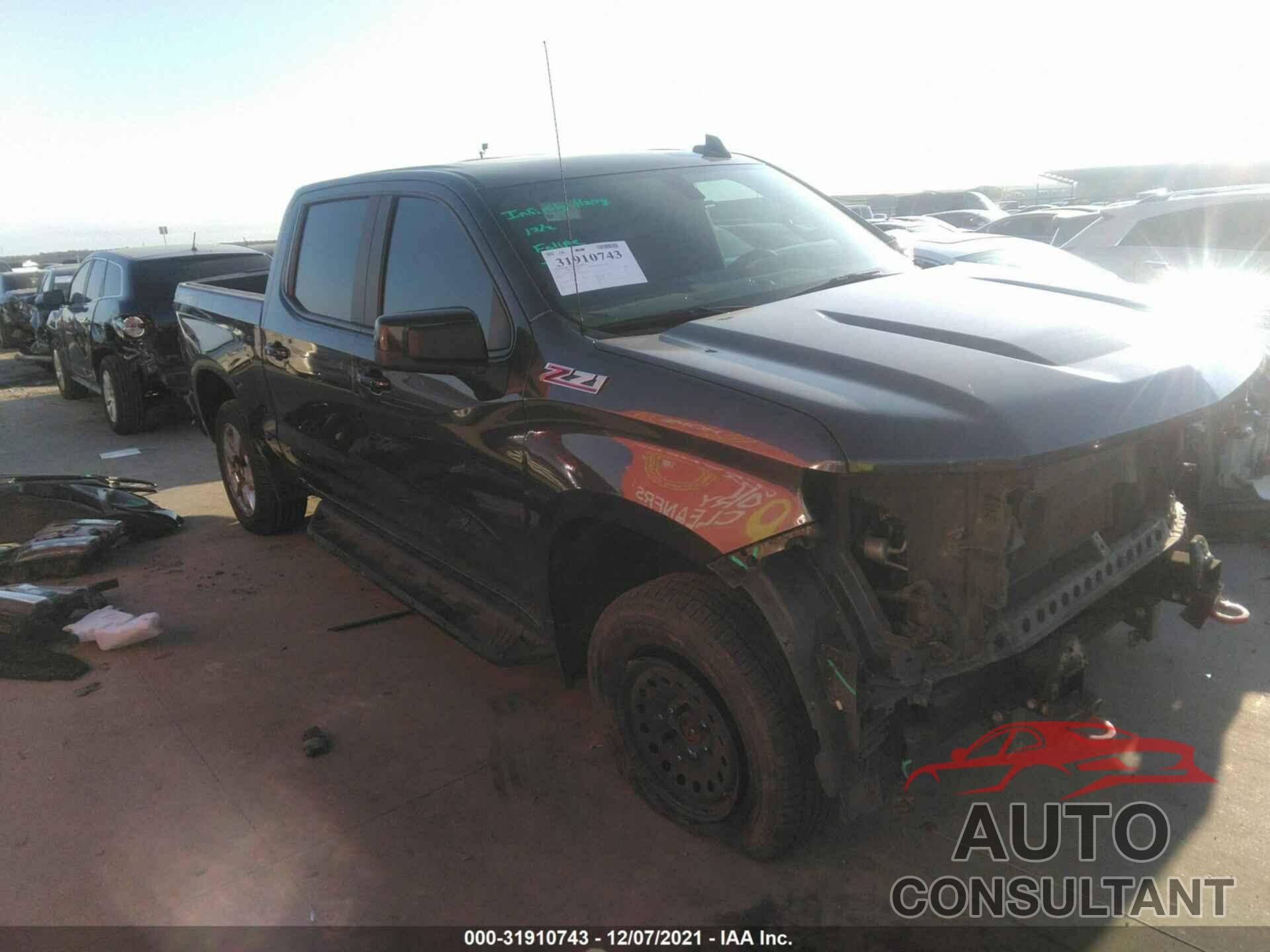 CHEVROLET SILVERADO 1500 2019 - 1GCPYFED8KZ190196