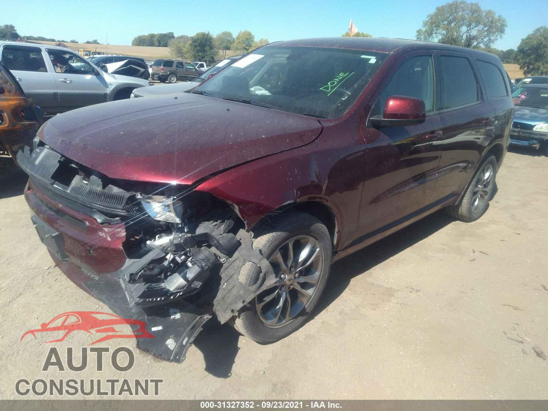 DODGE DURANGO 2019 - 1C4RDJDG1KC777541