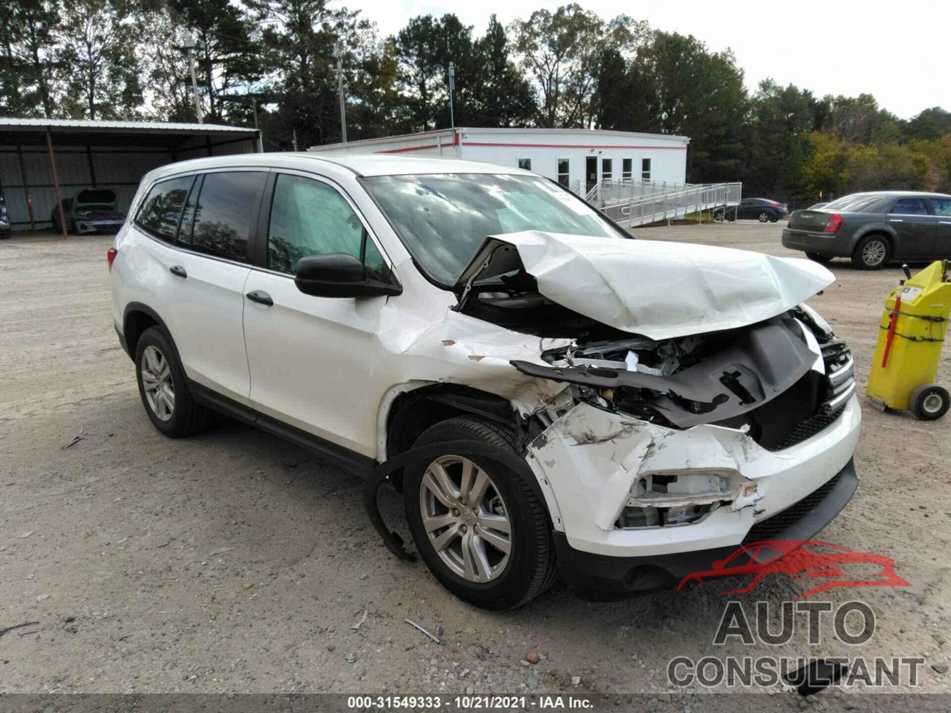 HONDA PILOT 2018 - 5FNYF5H14JB032836