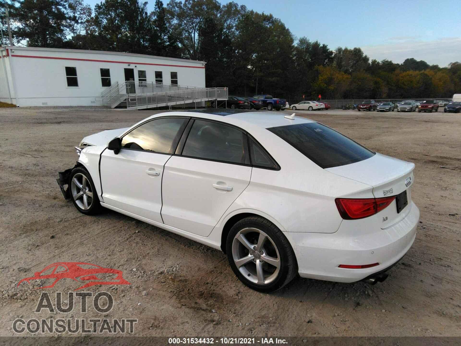 AUDI A3 2016 - WAUA7GFFXG1054153