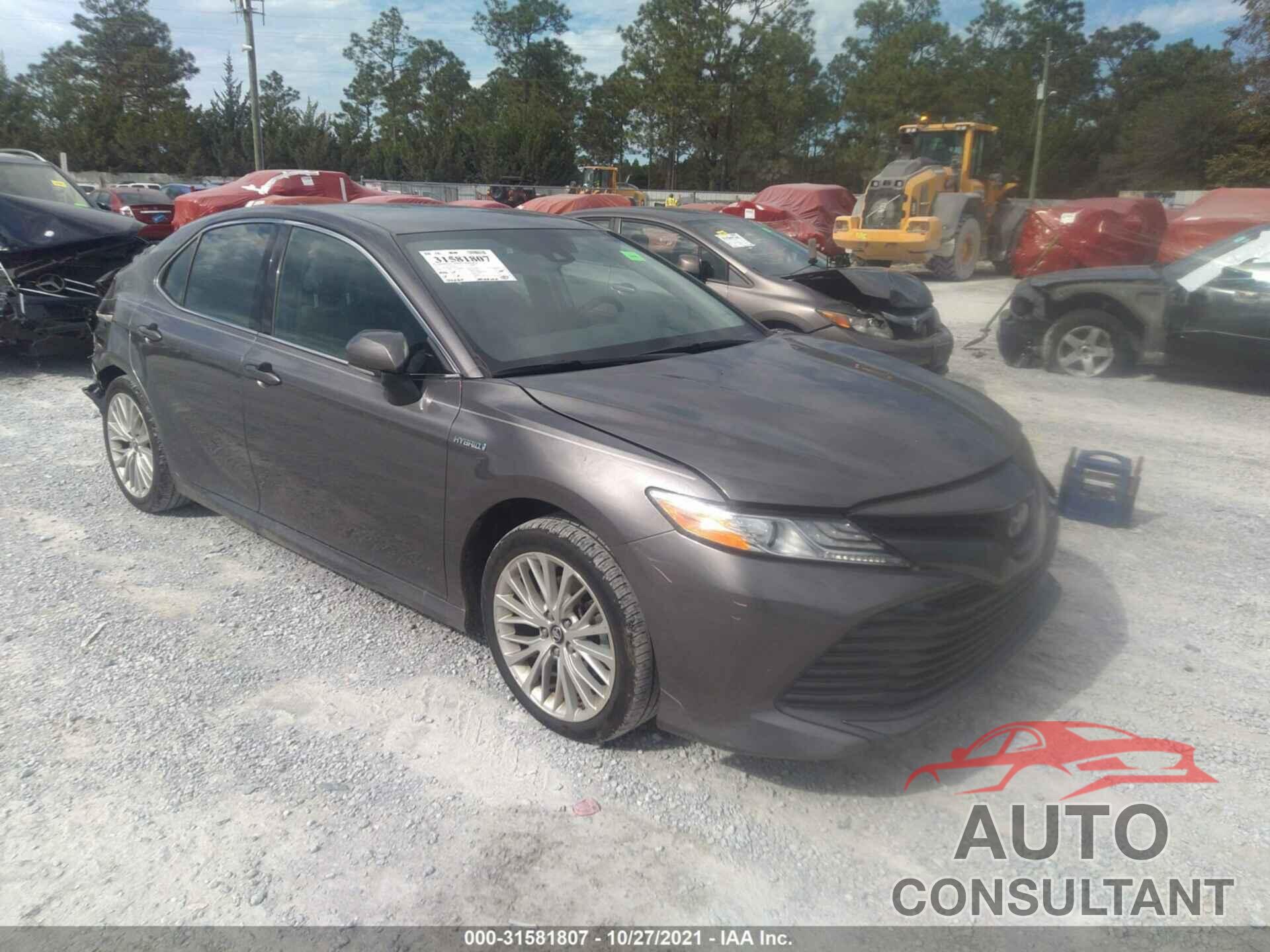 TOYOTA CAMRY 2019 - 4T1B21HK7KU513459