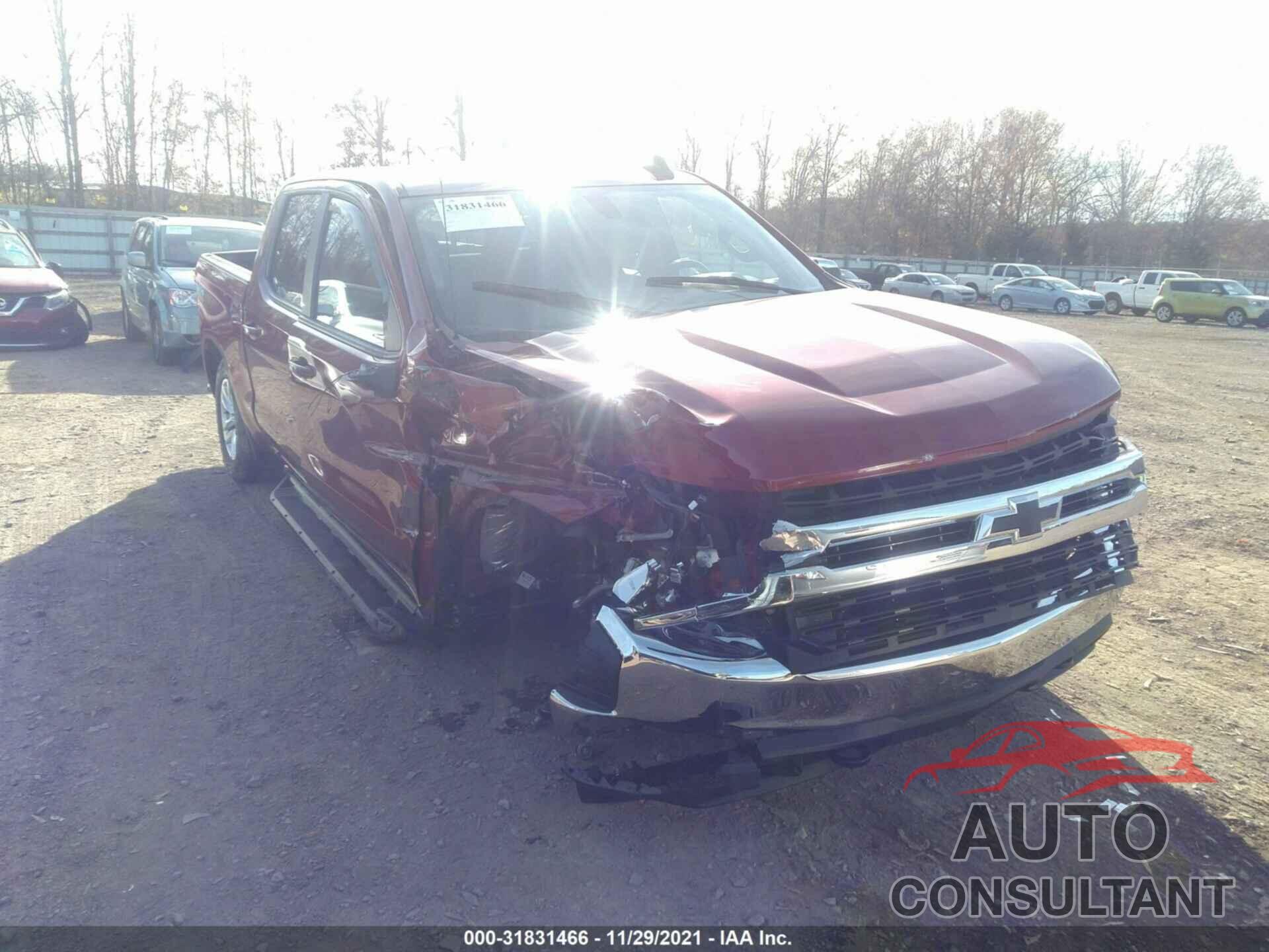 CHEVROLET SILVERADO 1500 2020 - 3GCUYDED3LG205776