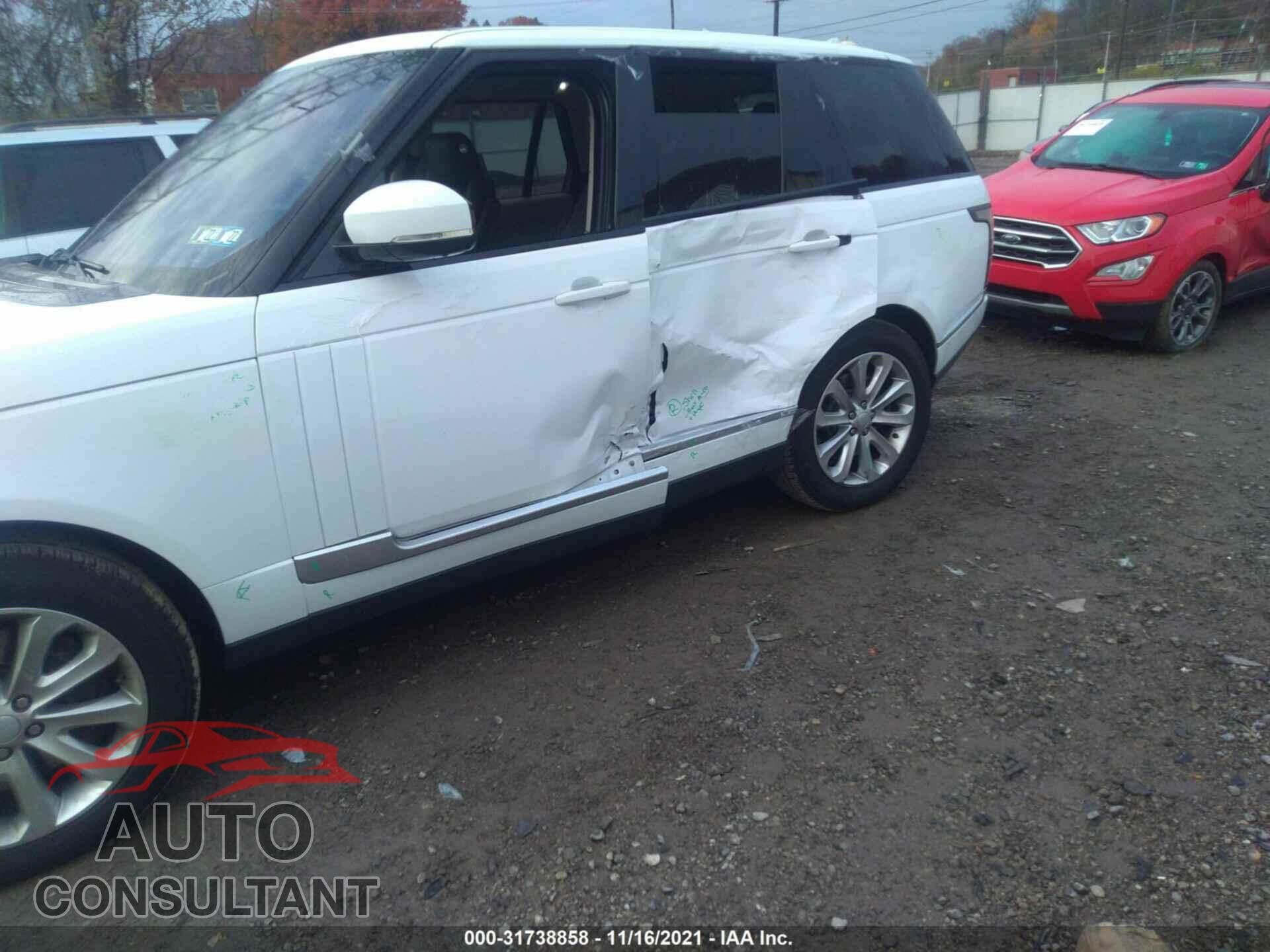 LAND ROVER RANGE ROVER 2017 - SALGS2FV4HA374424