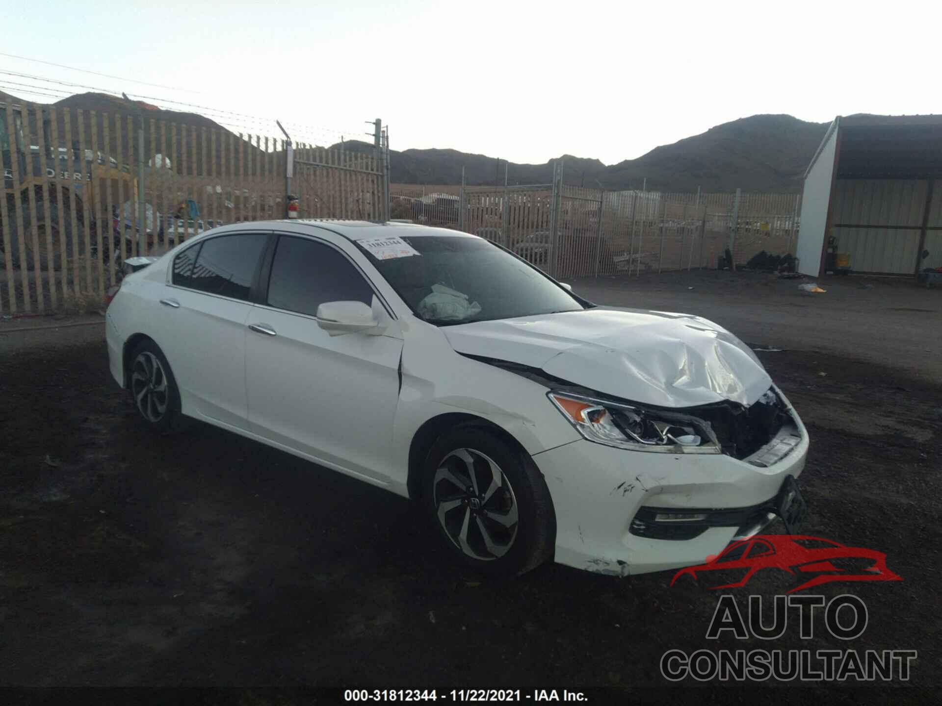 HONDA ACCORD SEDAN 2016 - 1HGCR2F73GA057690